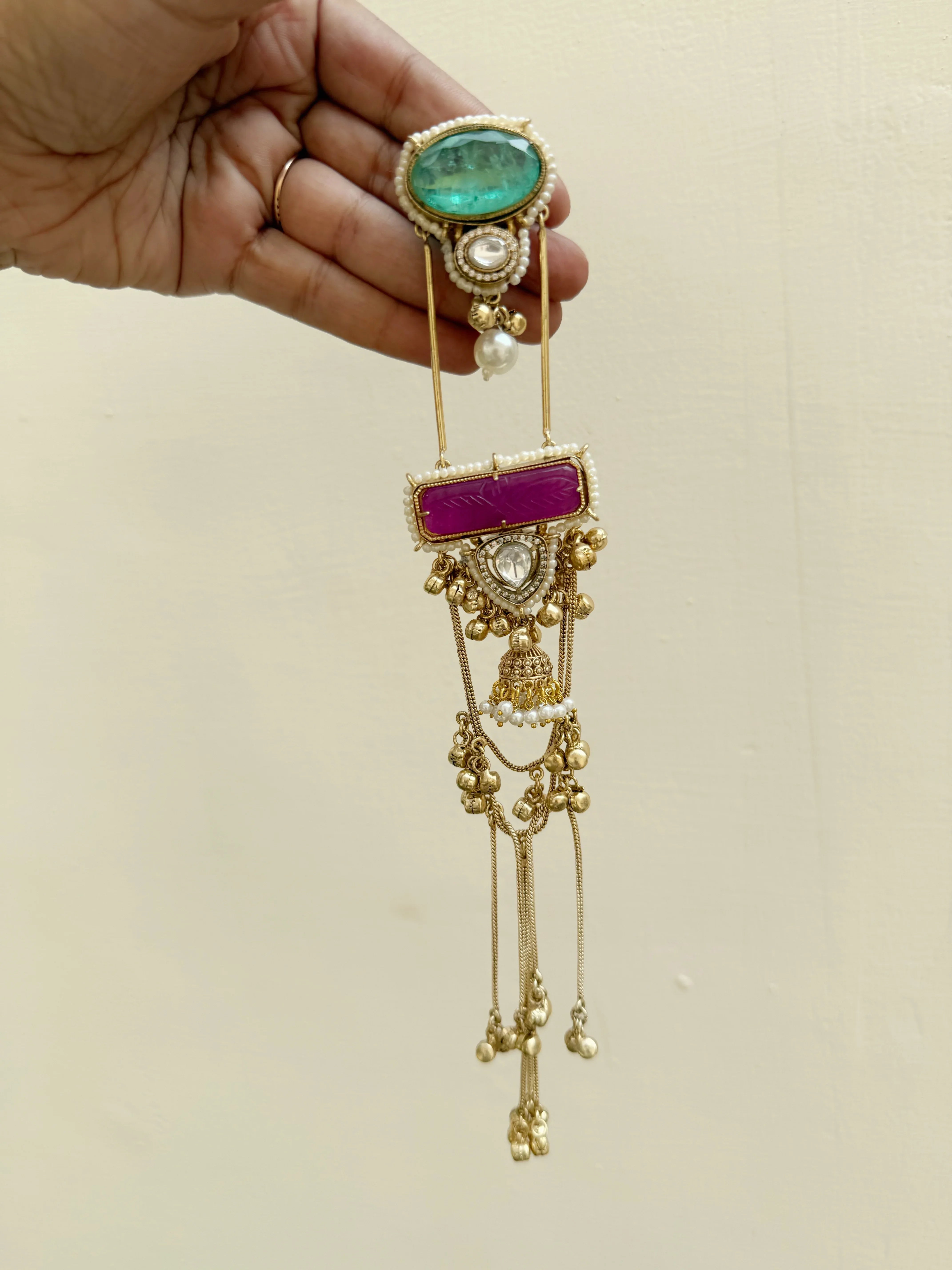 Zehn Kashmiri Earrings - Jhaanjhariya