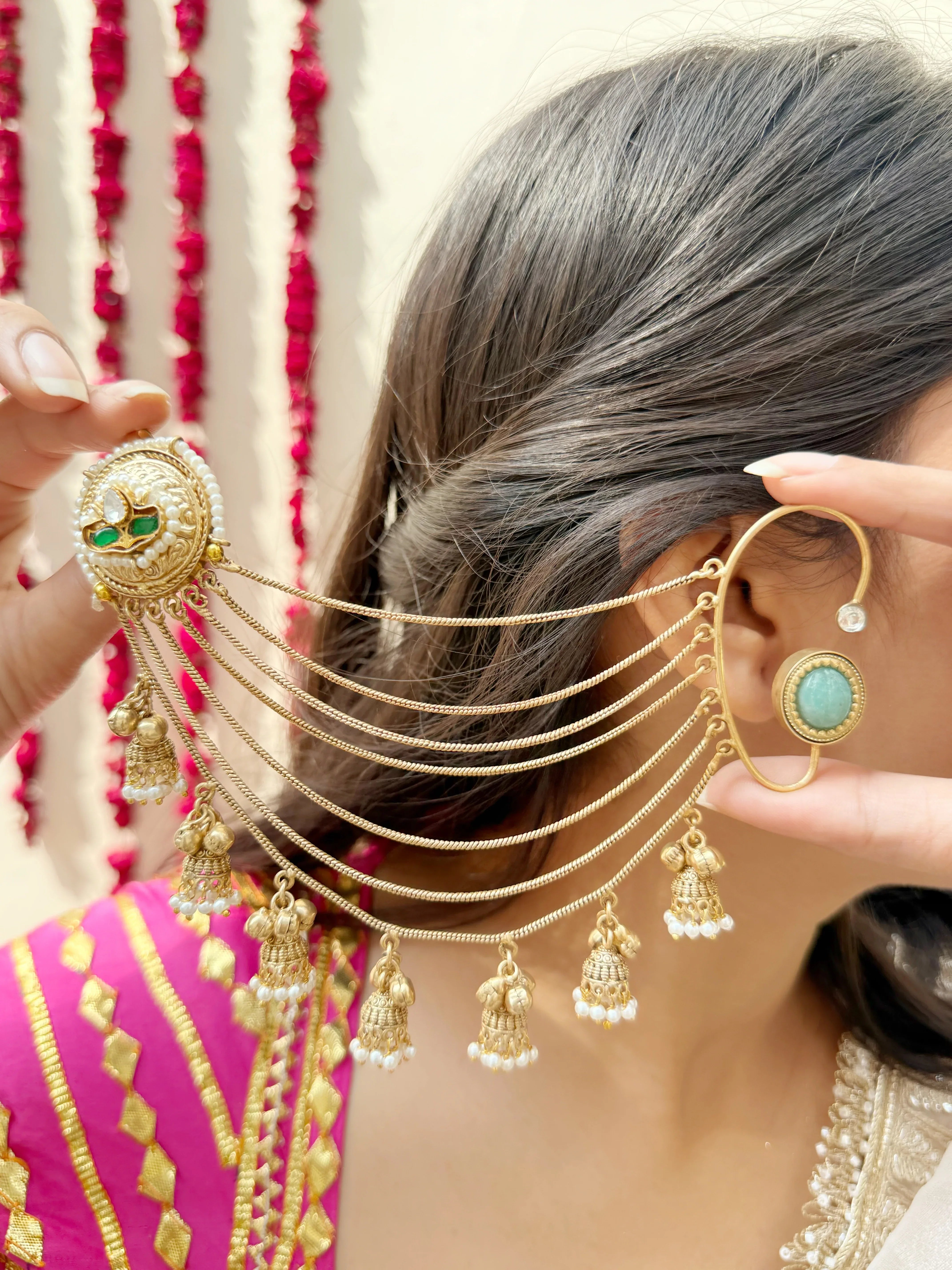 Khwaab Earcuffs With Kaanchain - Jhaanjhariya