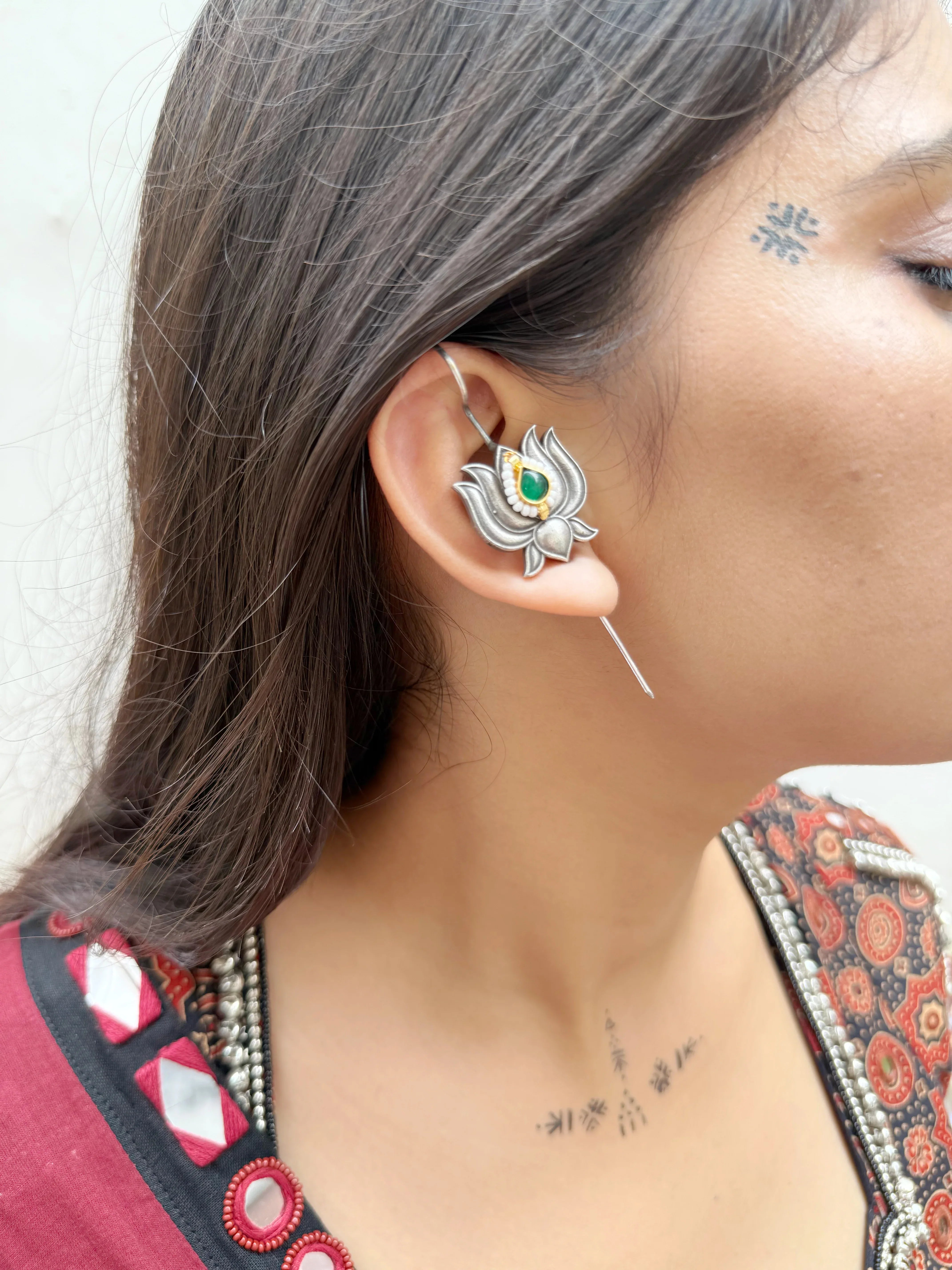 Kamal Pachi Chandi Sui (SET OF TWO) - Jhaanjhariya