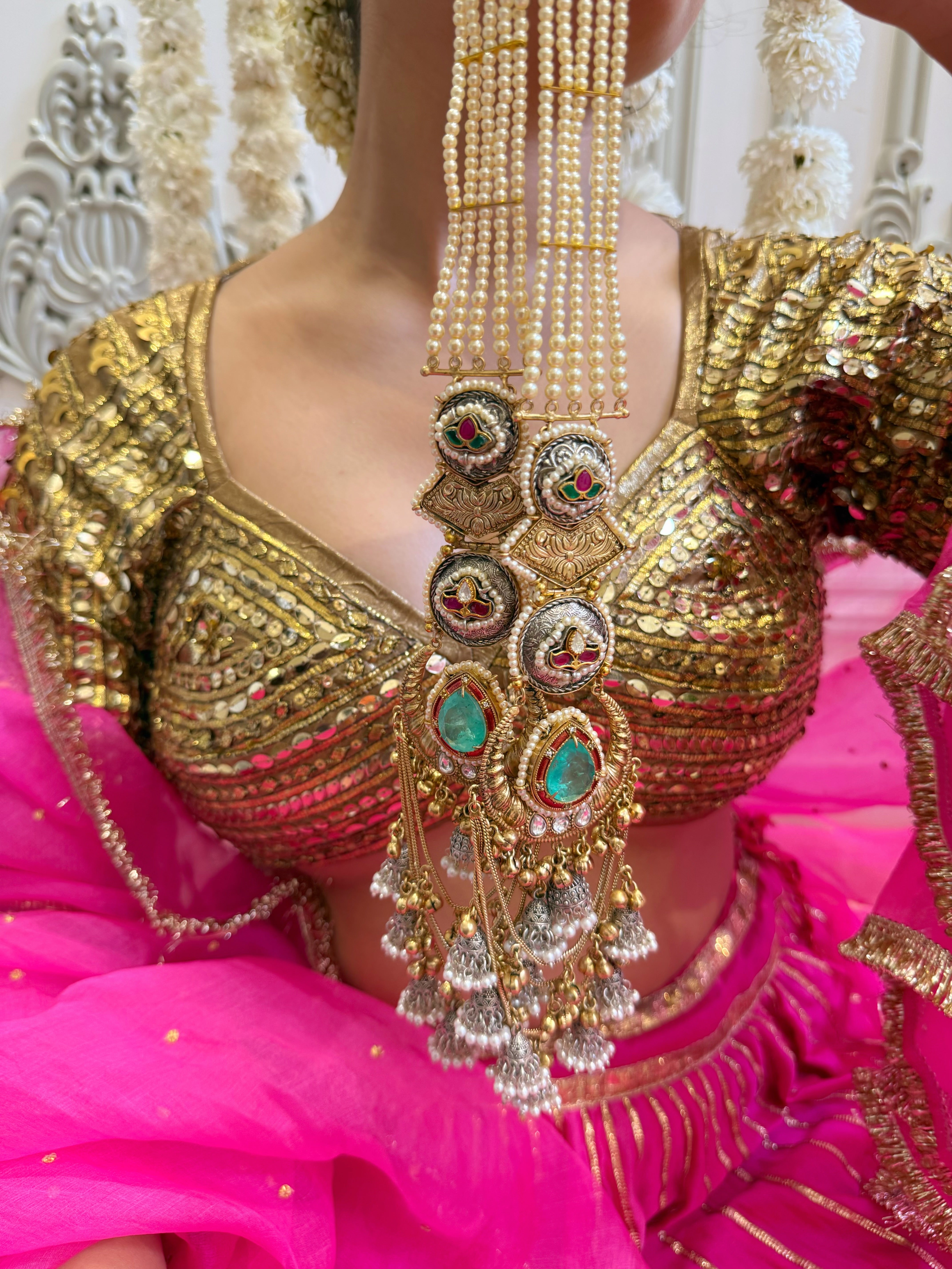 Ishq-Ana Shehzadi Pearl Sahara Earrings