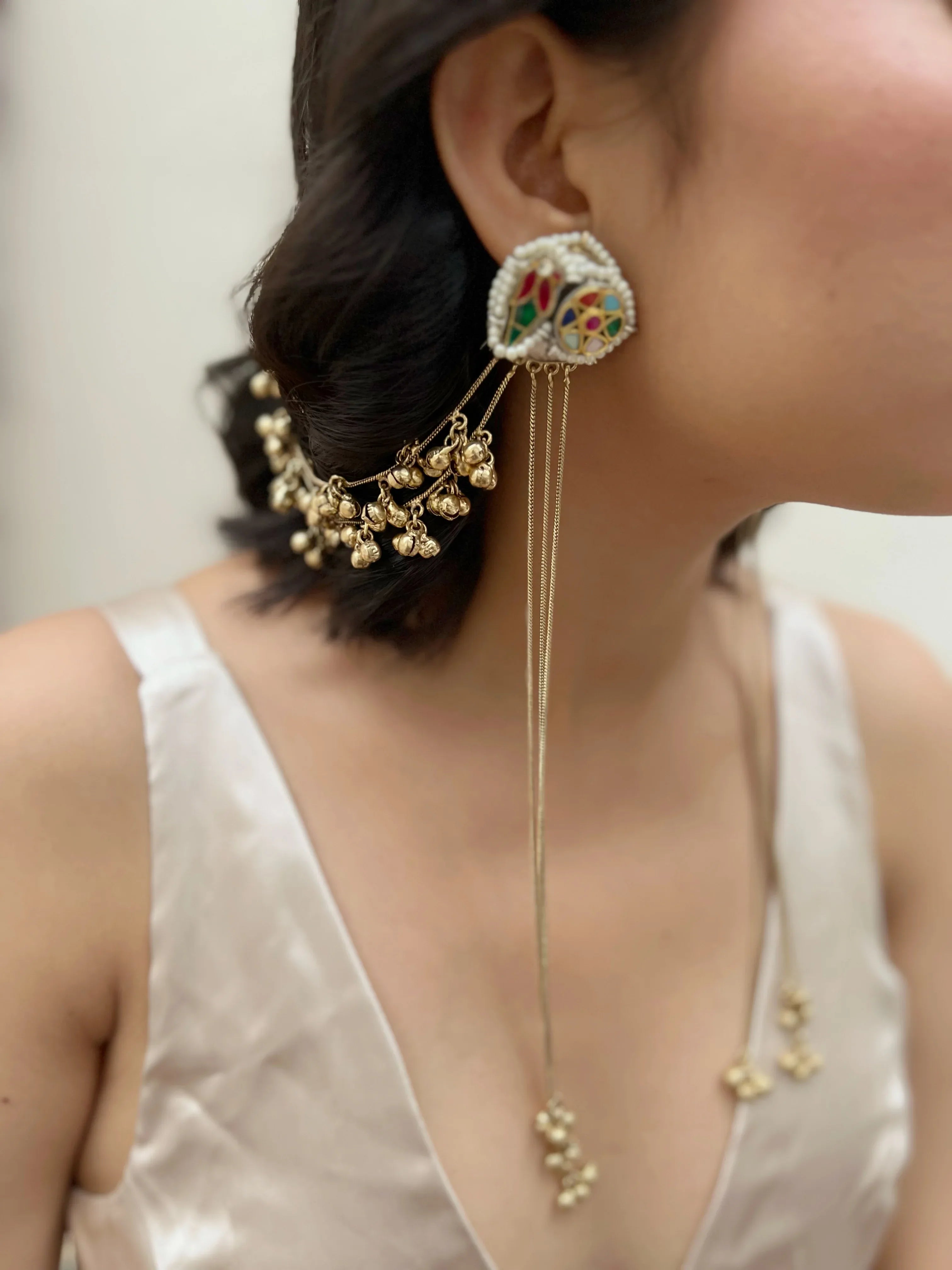 Dilruba Dejhoor Earrings - Jhaanjhariya