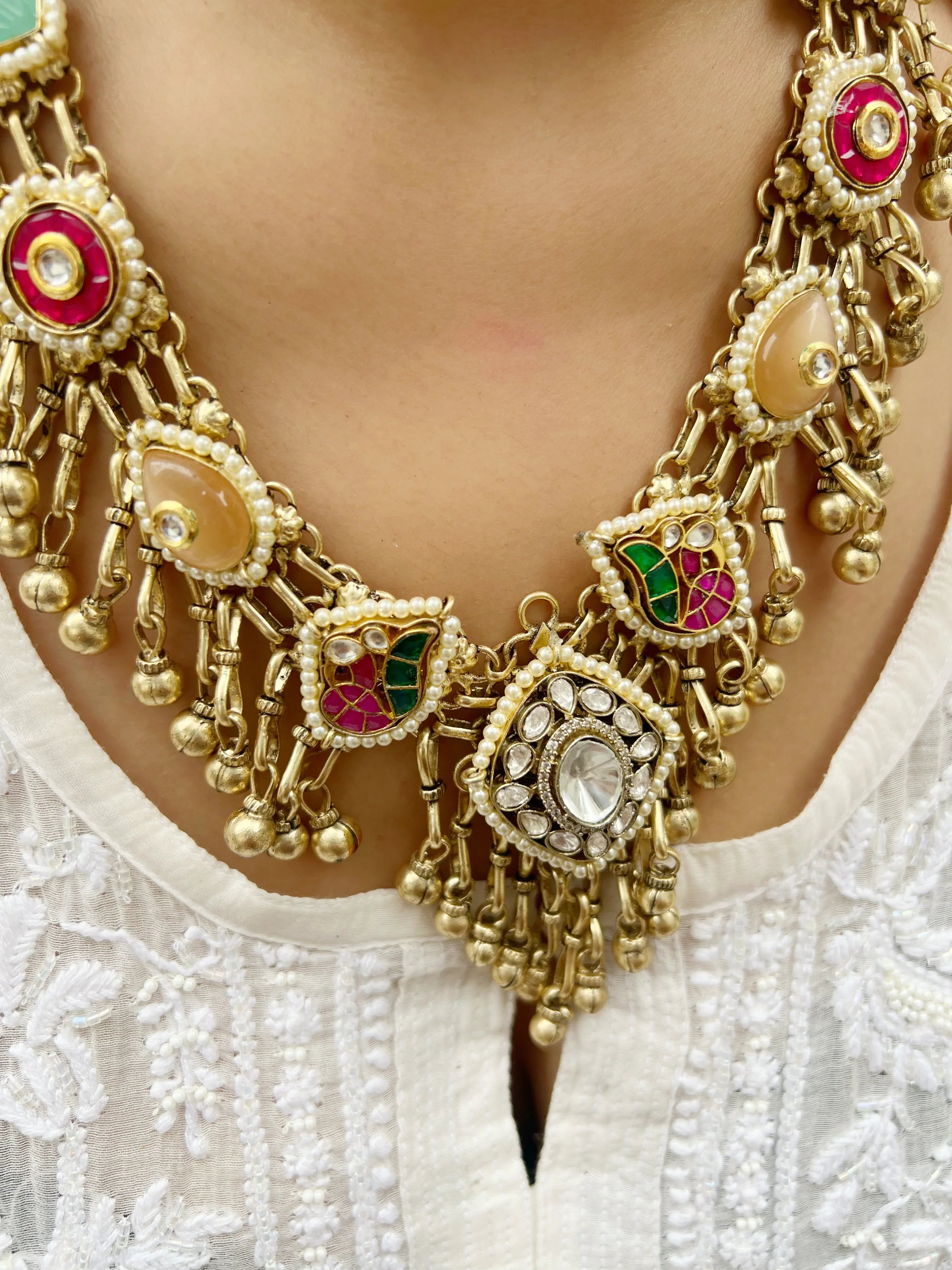 Sita Shringar Necklace - Jhaanjhariya
