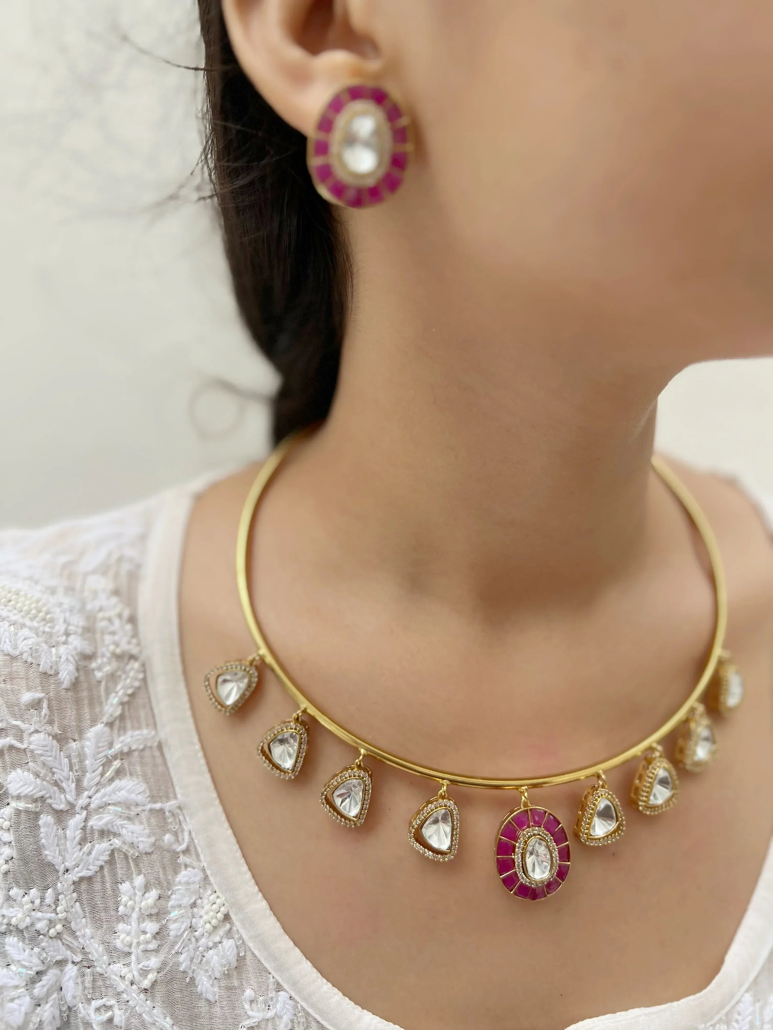 Khwaahish Choker Set - Jhaanjhariya