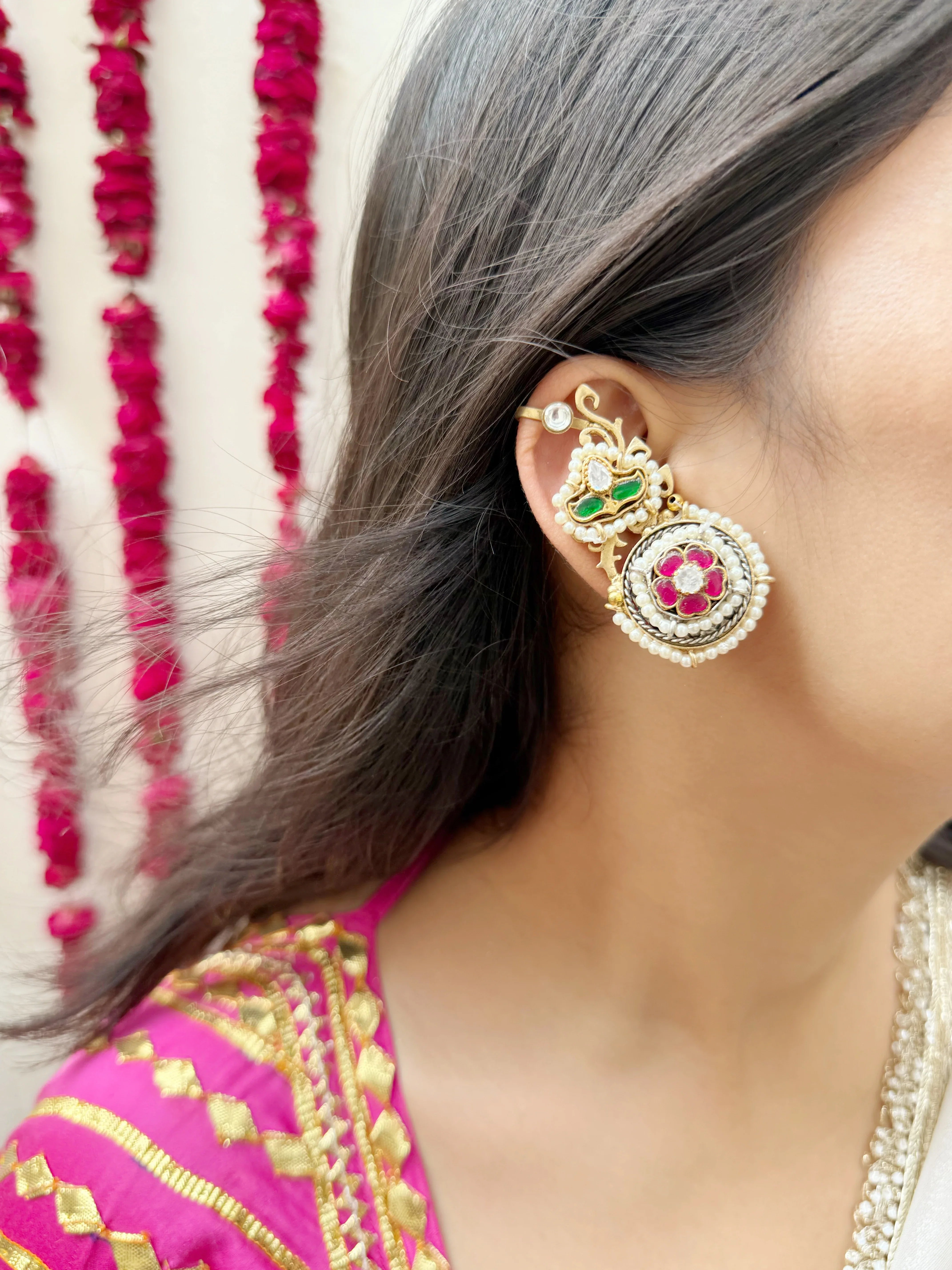 Sajda Earcuffs - Jhaanjhariya