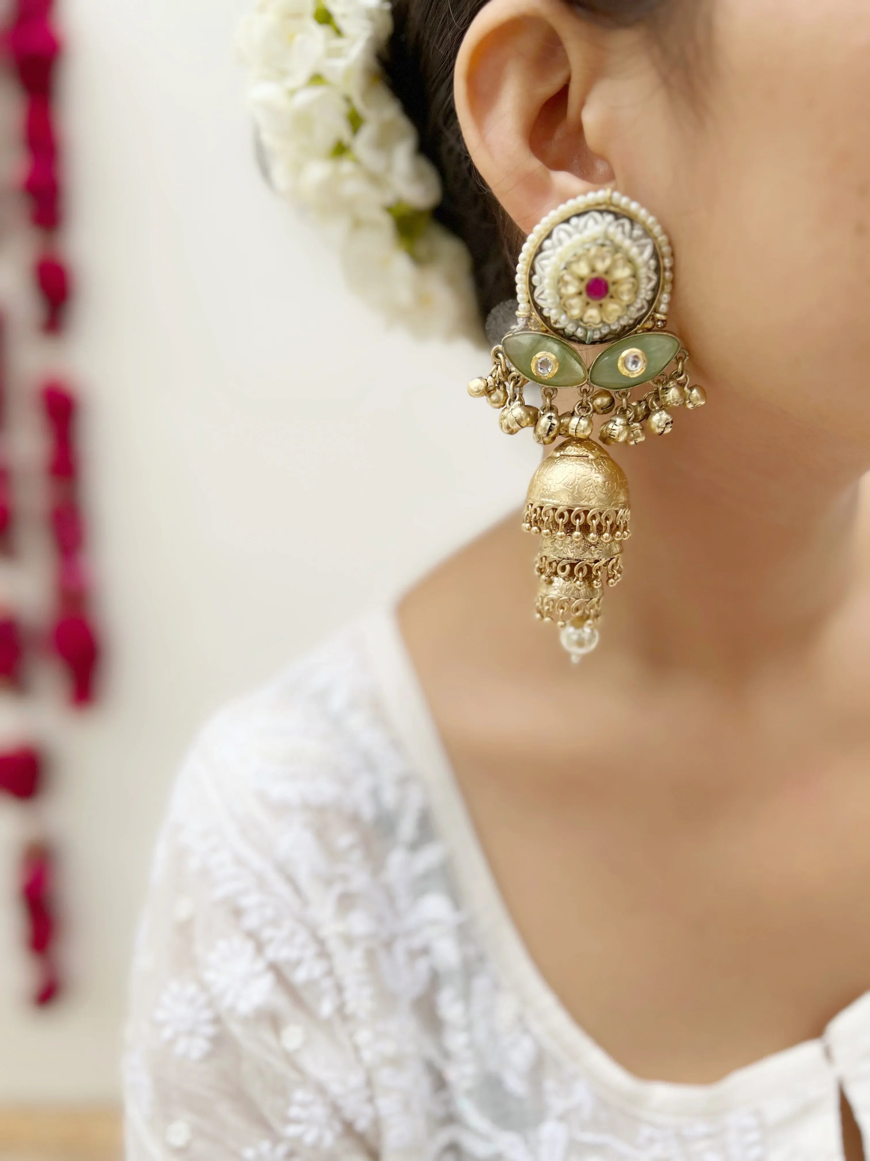 Dhara Layerd Jhumka - Jhaanjhariya