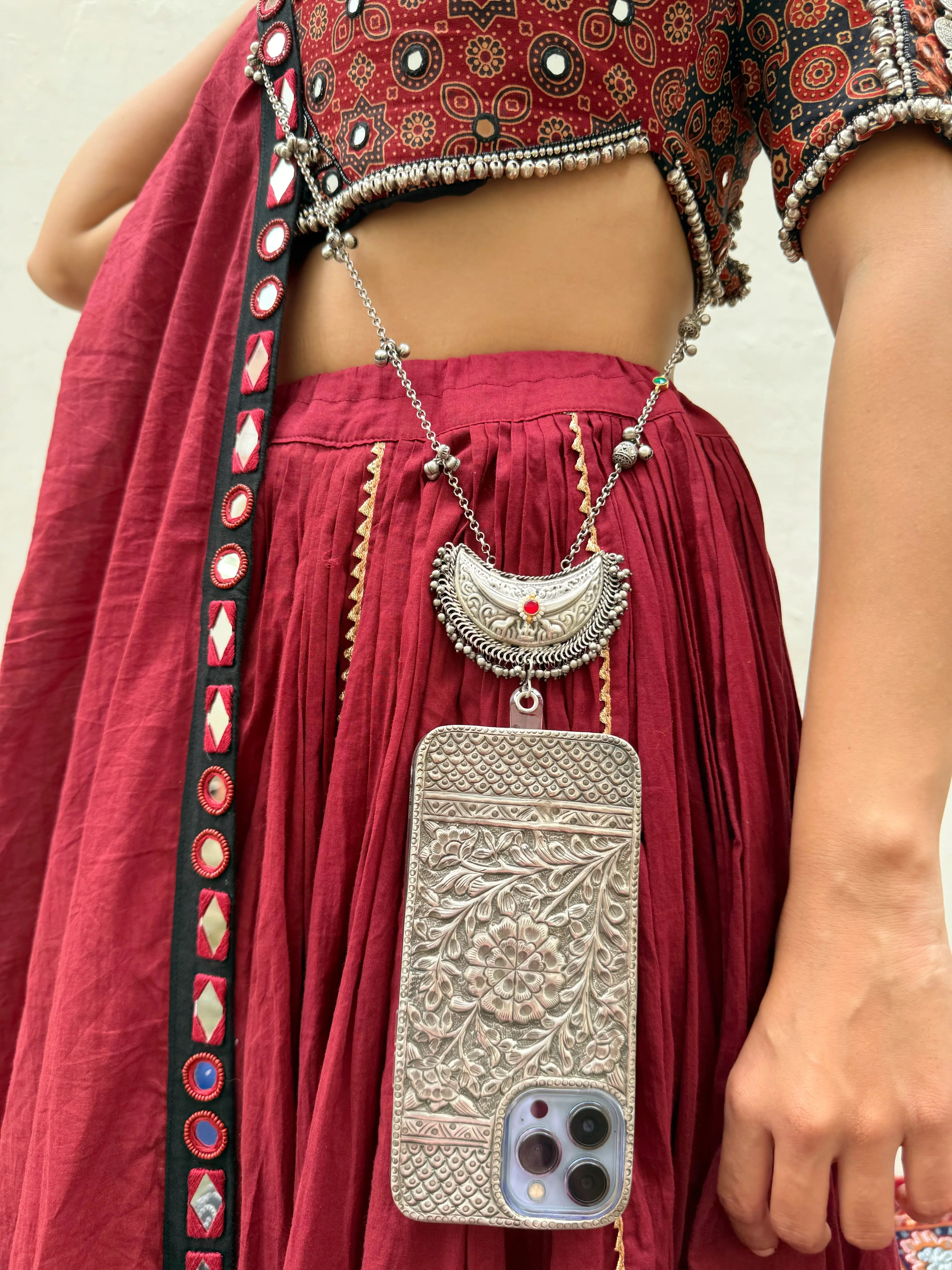 Ghunghroo Chanda Groove Sling Chain - Jhaanjhariya