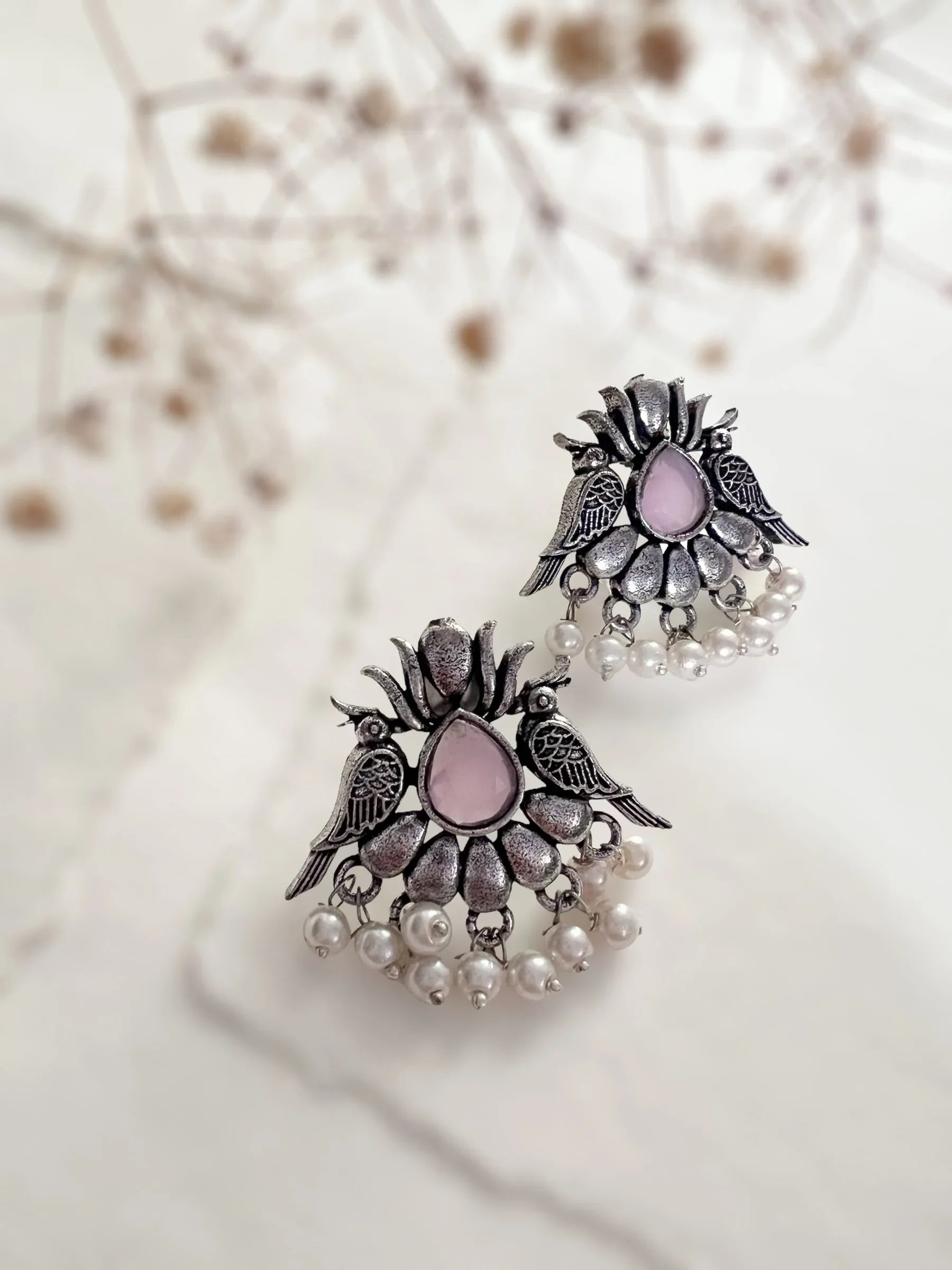 Anuha Kuhoo Studs - Jhaanjhariya