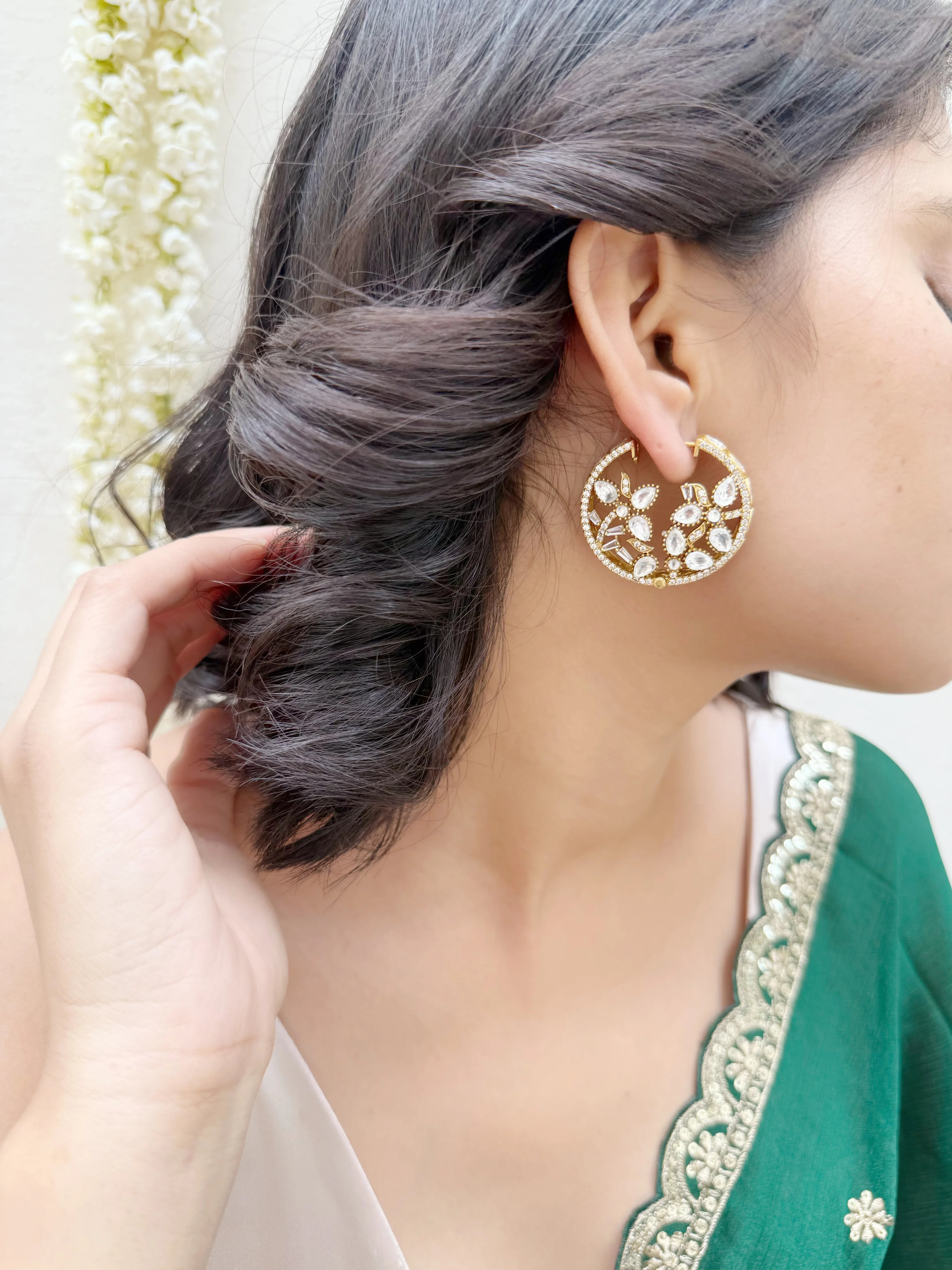Noorè Radiant Hoops - Jhaanjhariya