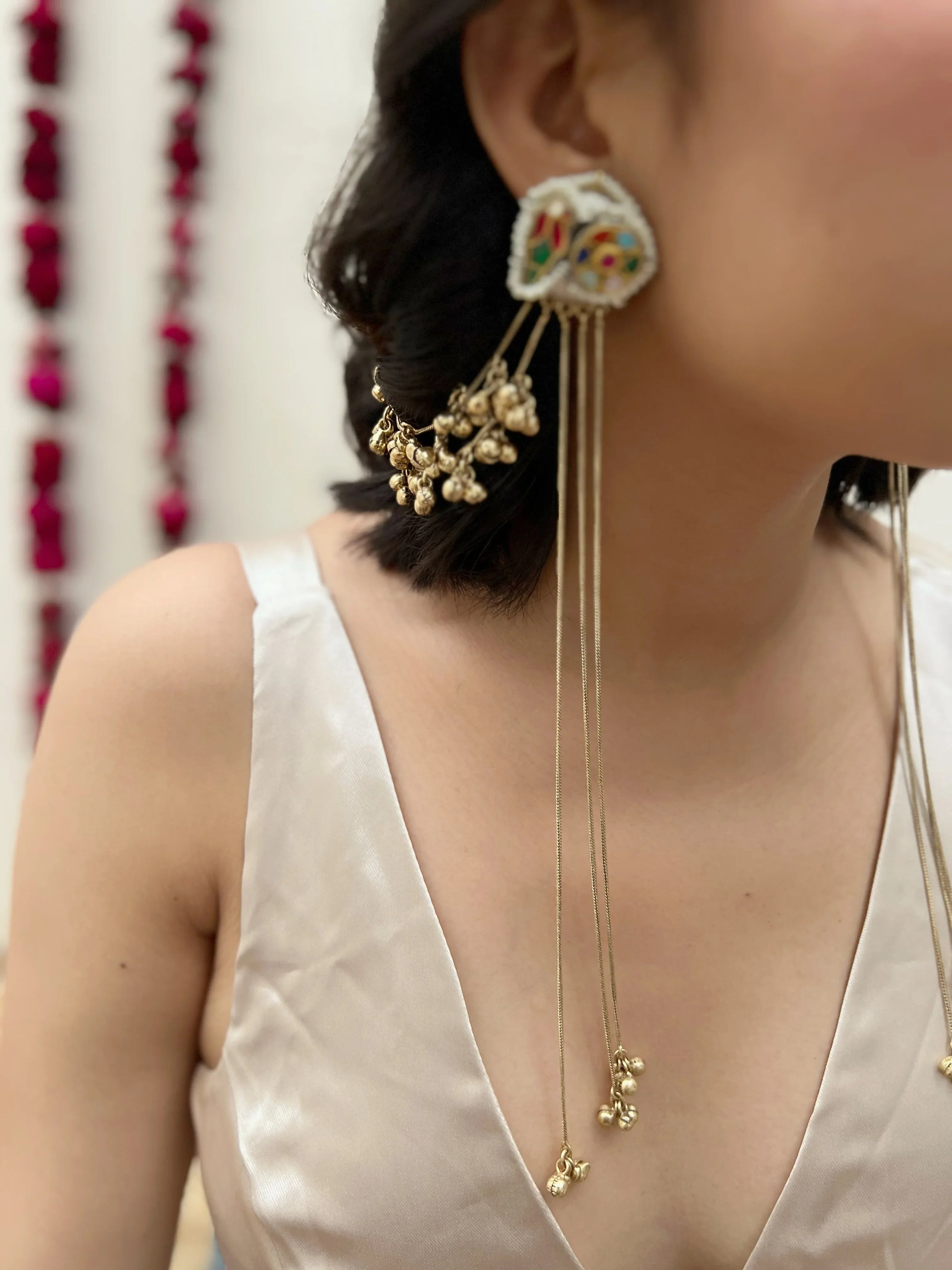 Dilruba Dejhoor Earrings - Jhaanjhariya