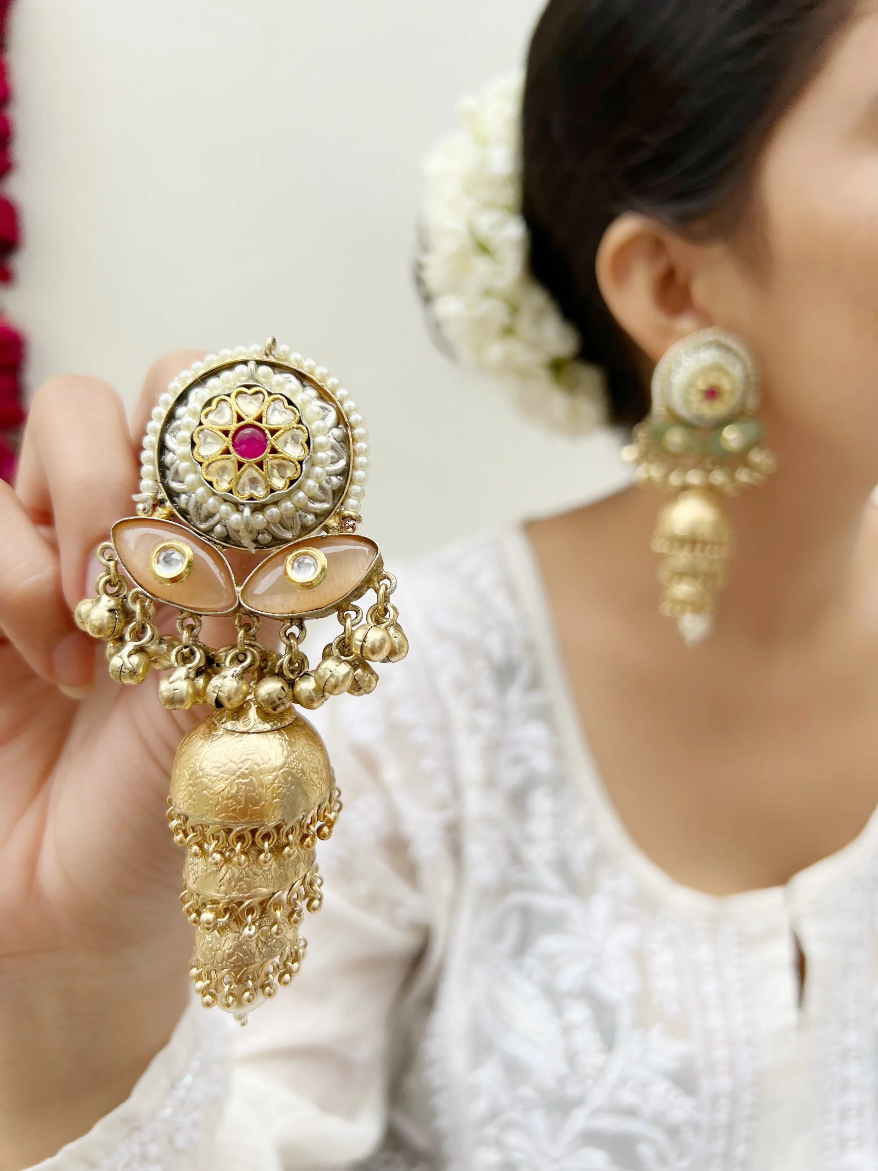 Dhara Layerd Jhumka - Jhaanjhariya