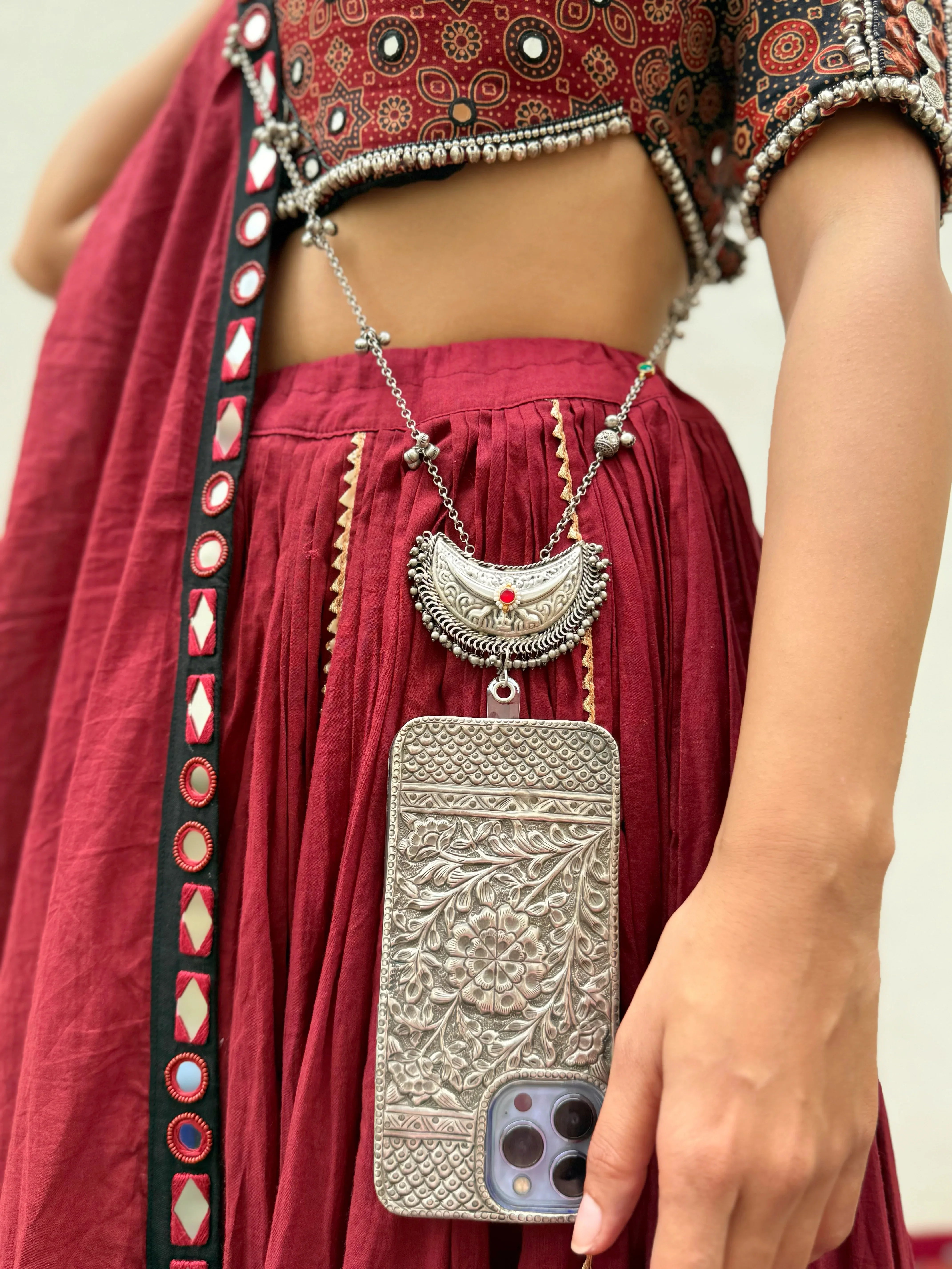 Ghunghroo Chanda Groove Sling Chain - Jhaanjhariya