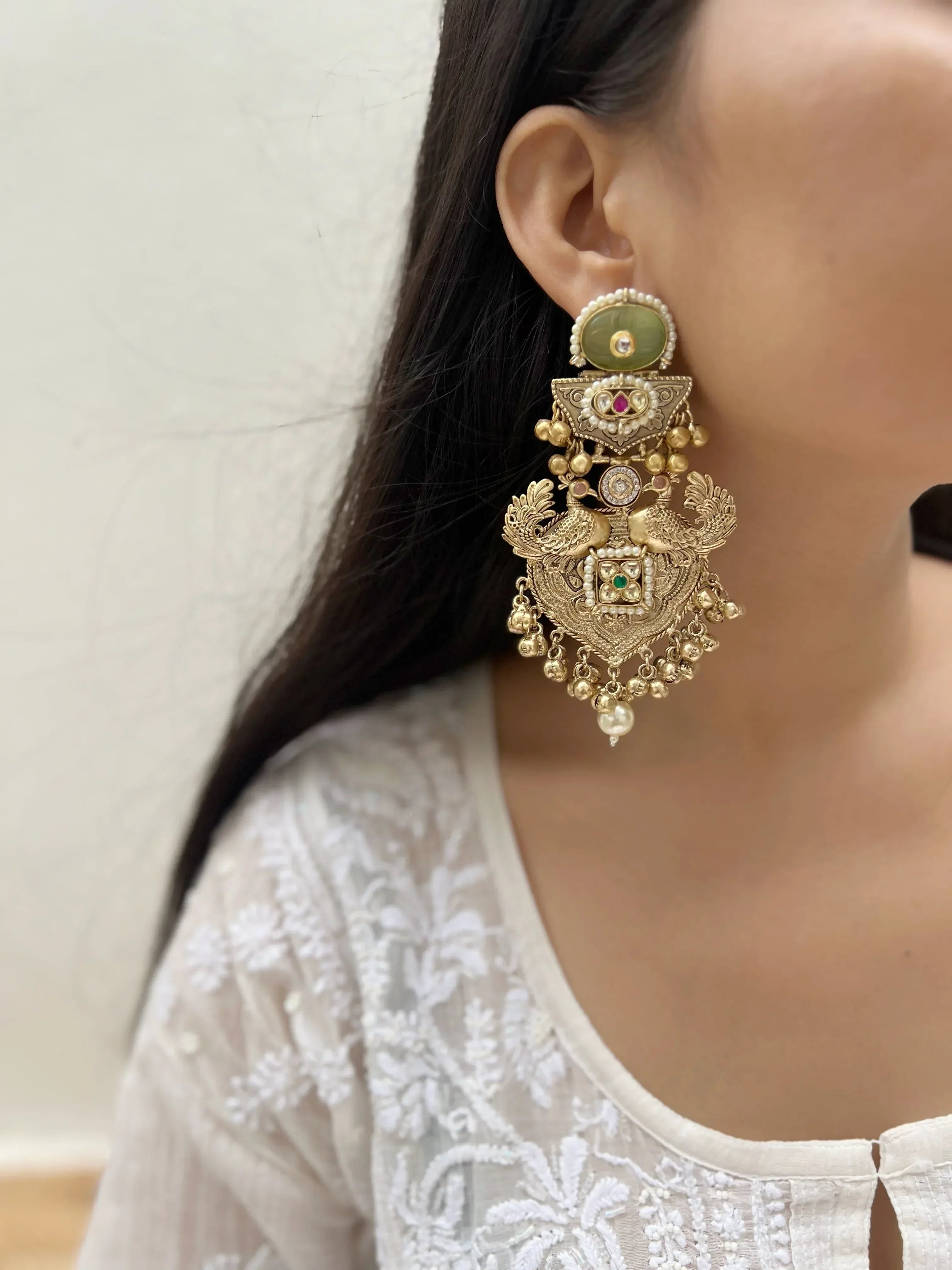 Gulnaar mayur Danglers - Jhaanjhariya