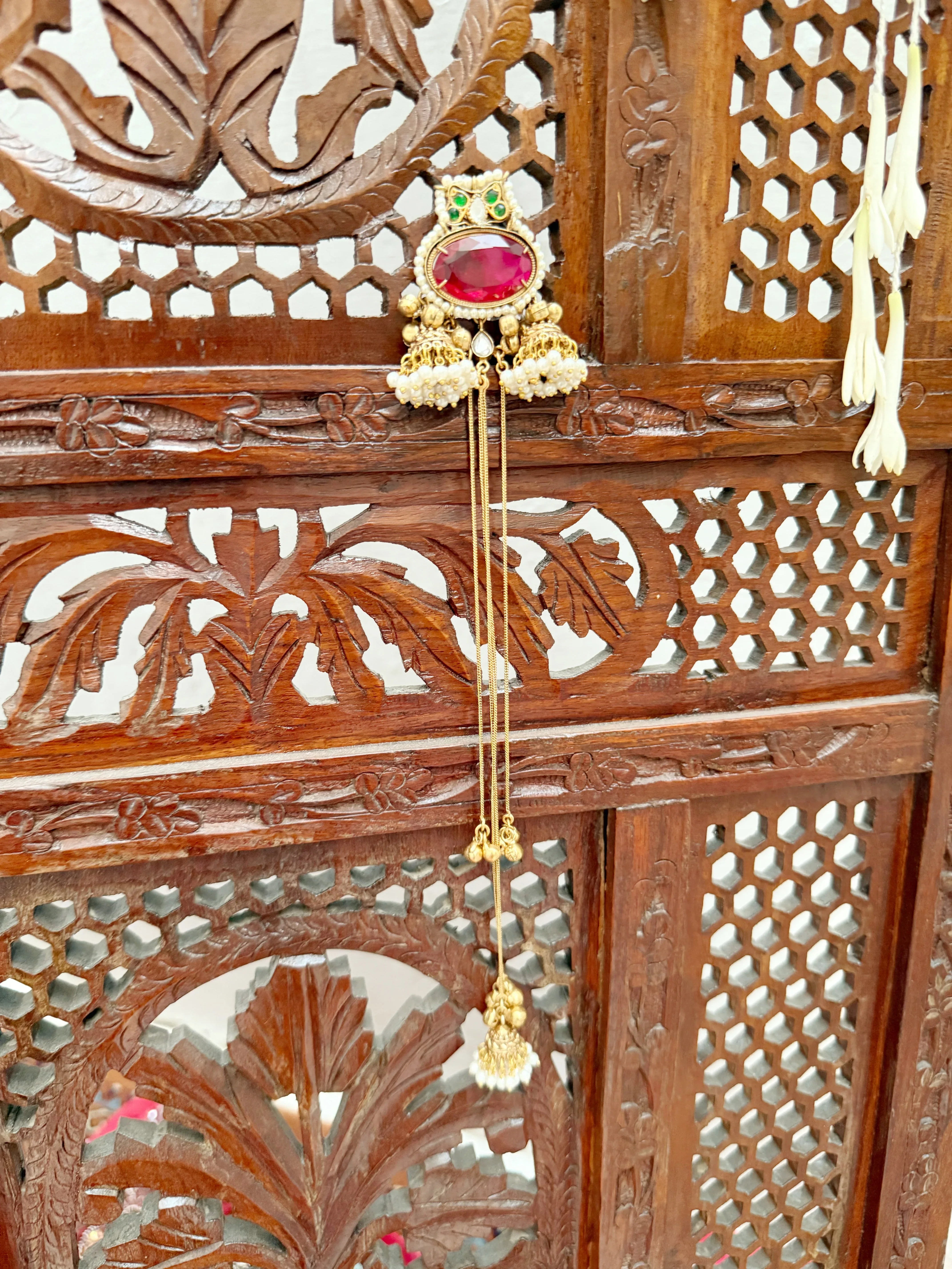 Saibo Kashmiri Earrings - Jhaanjhariya