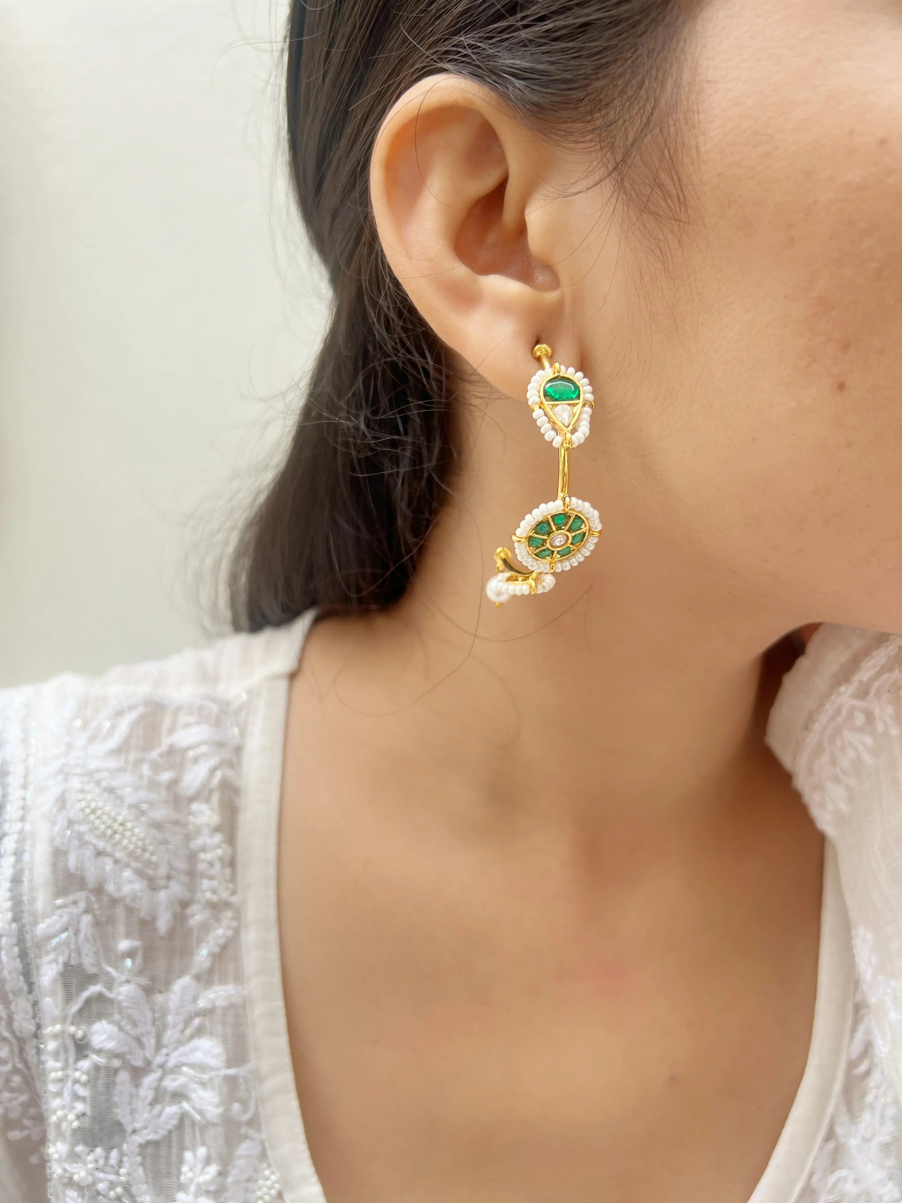 Noorika Earrings - Jhaanjhariya