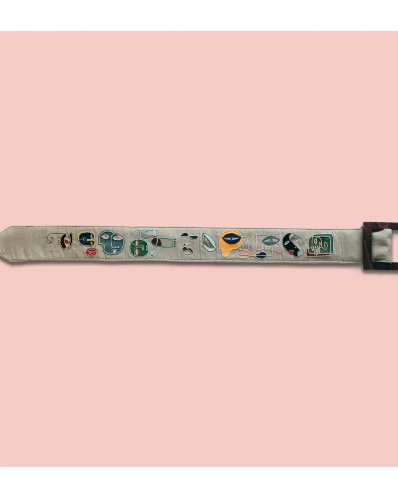 Rangilo patti Embellished Belt - Jhaanjhariya