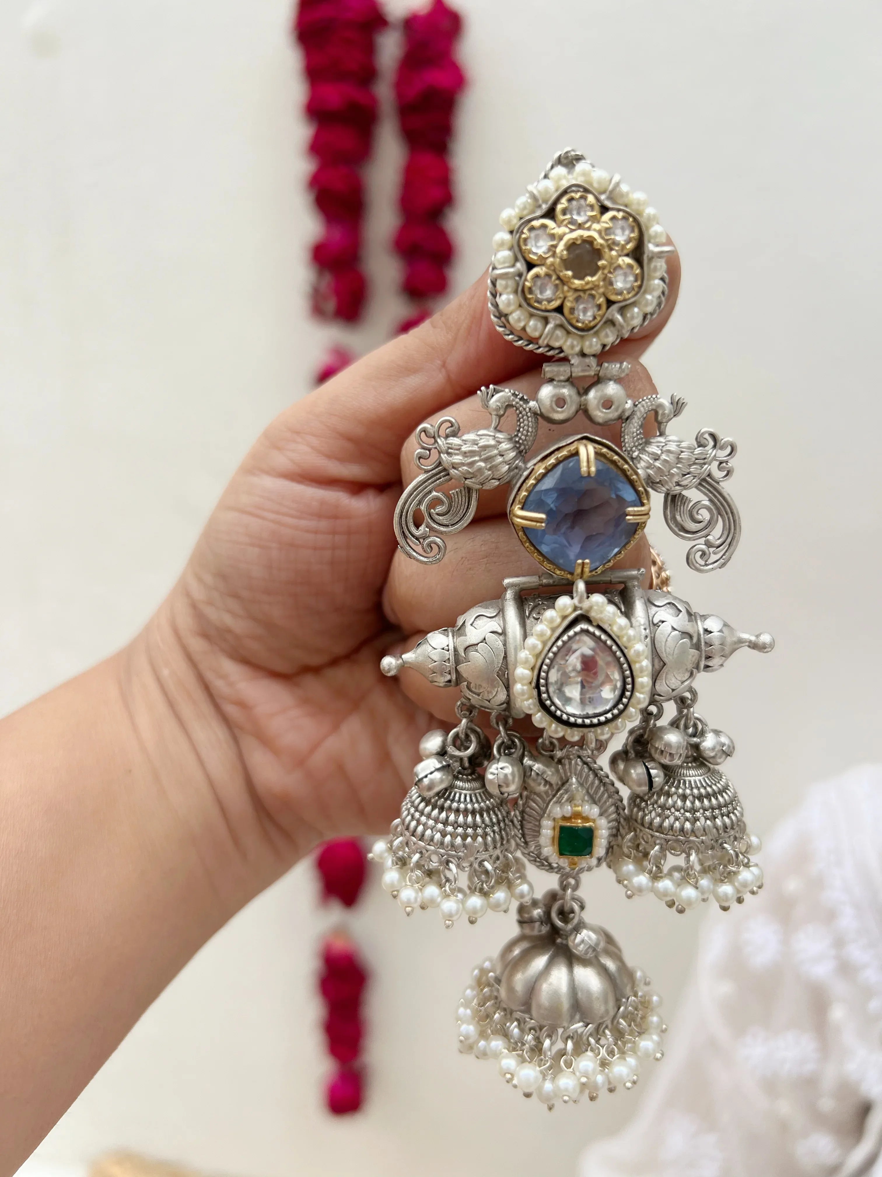 Chaandni Lahar Danglers - Jhaanjhariya