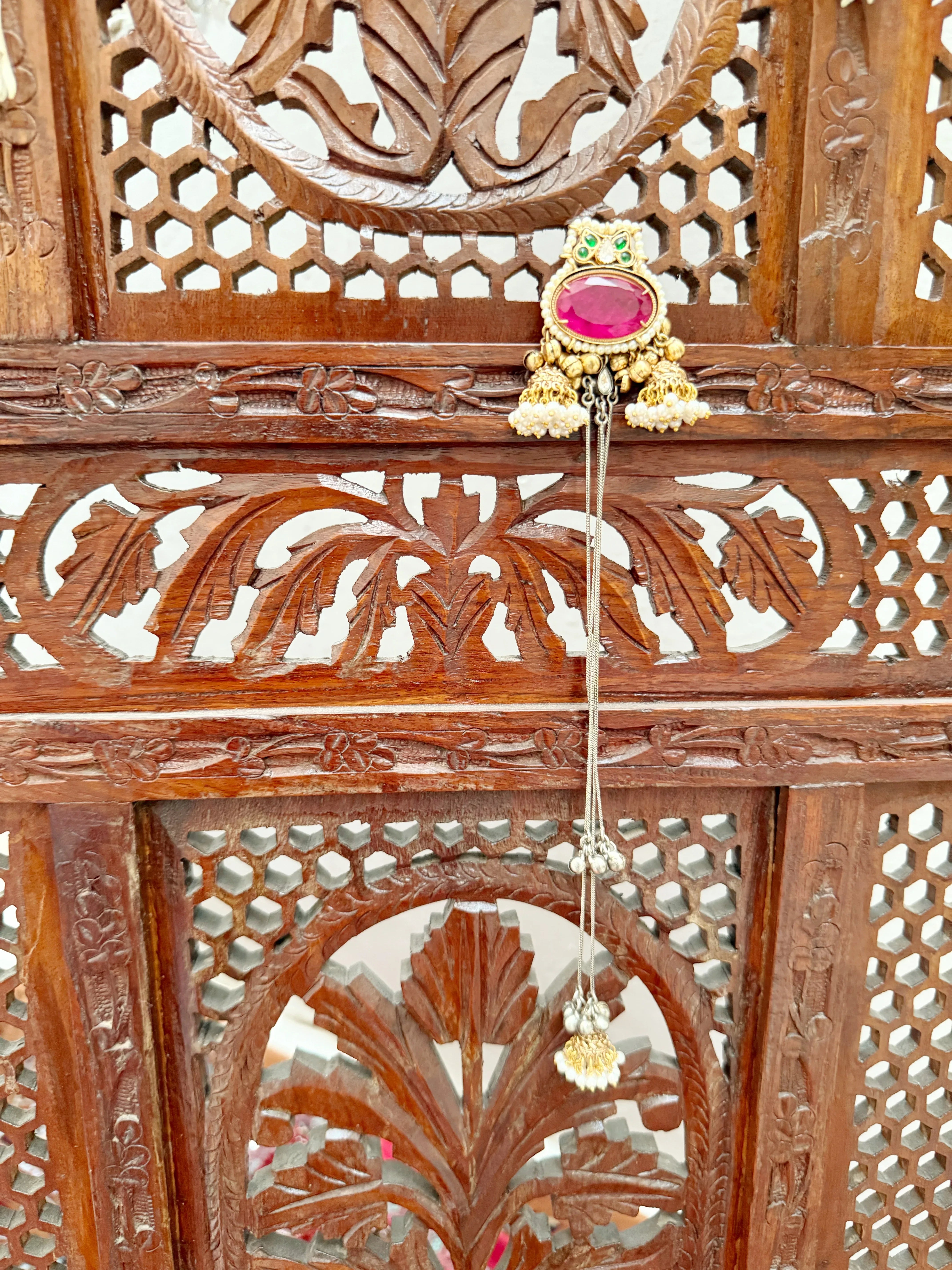 Saibo Kashmiri Earrings - Jhaanjhariya