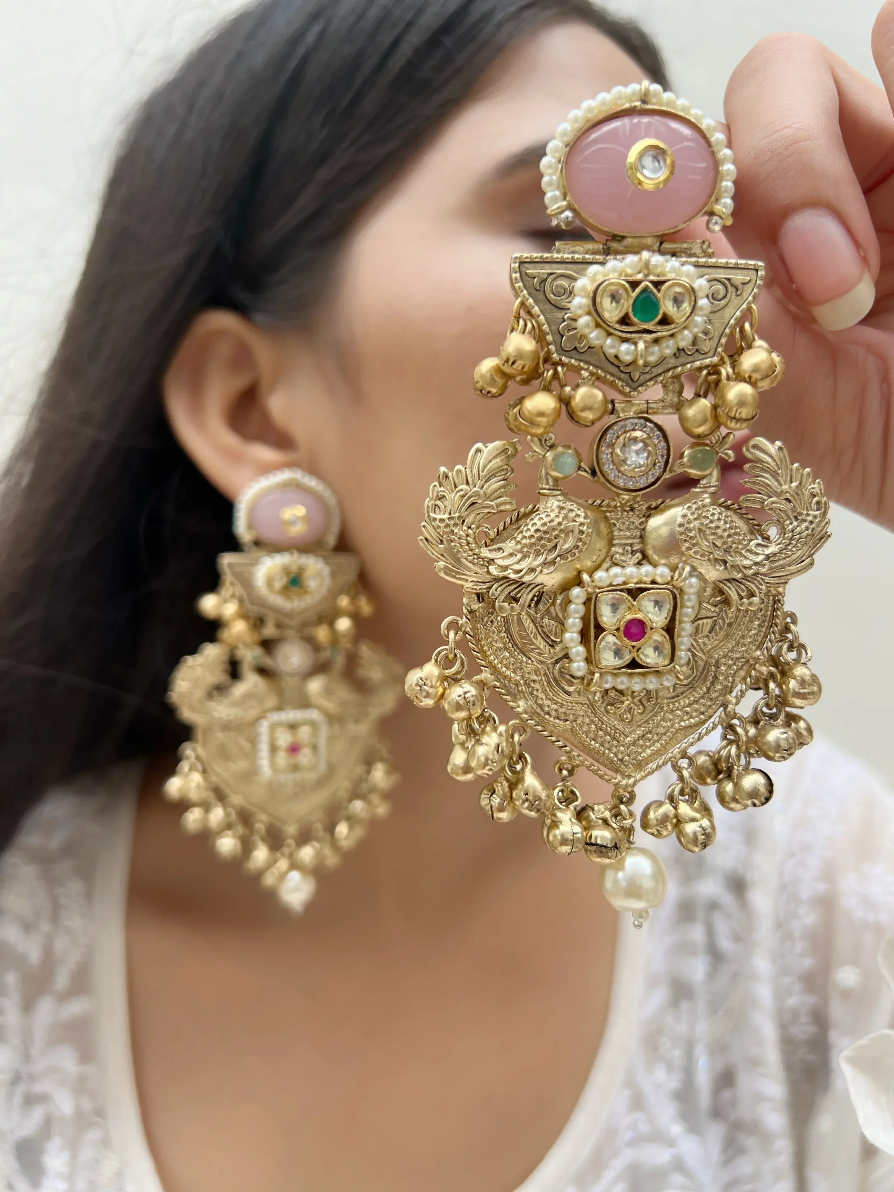 Gulnaar mayur Danglers - Jhaanjhariya