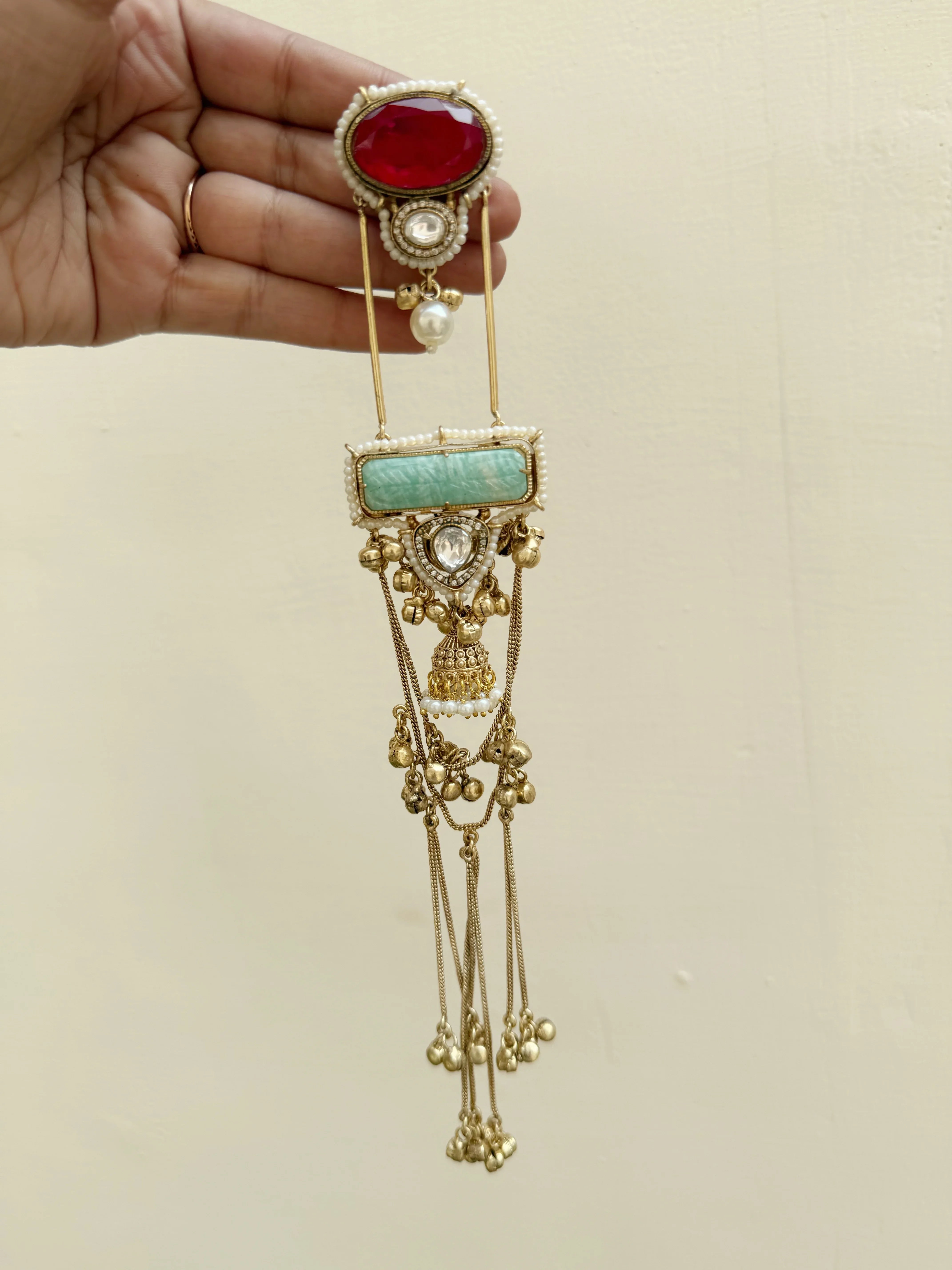 Zehn Kashmiri Earrings - Jhaanjhariya