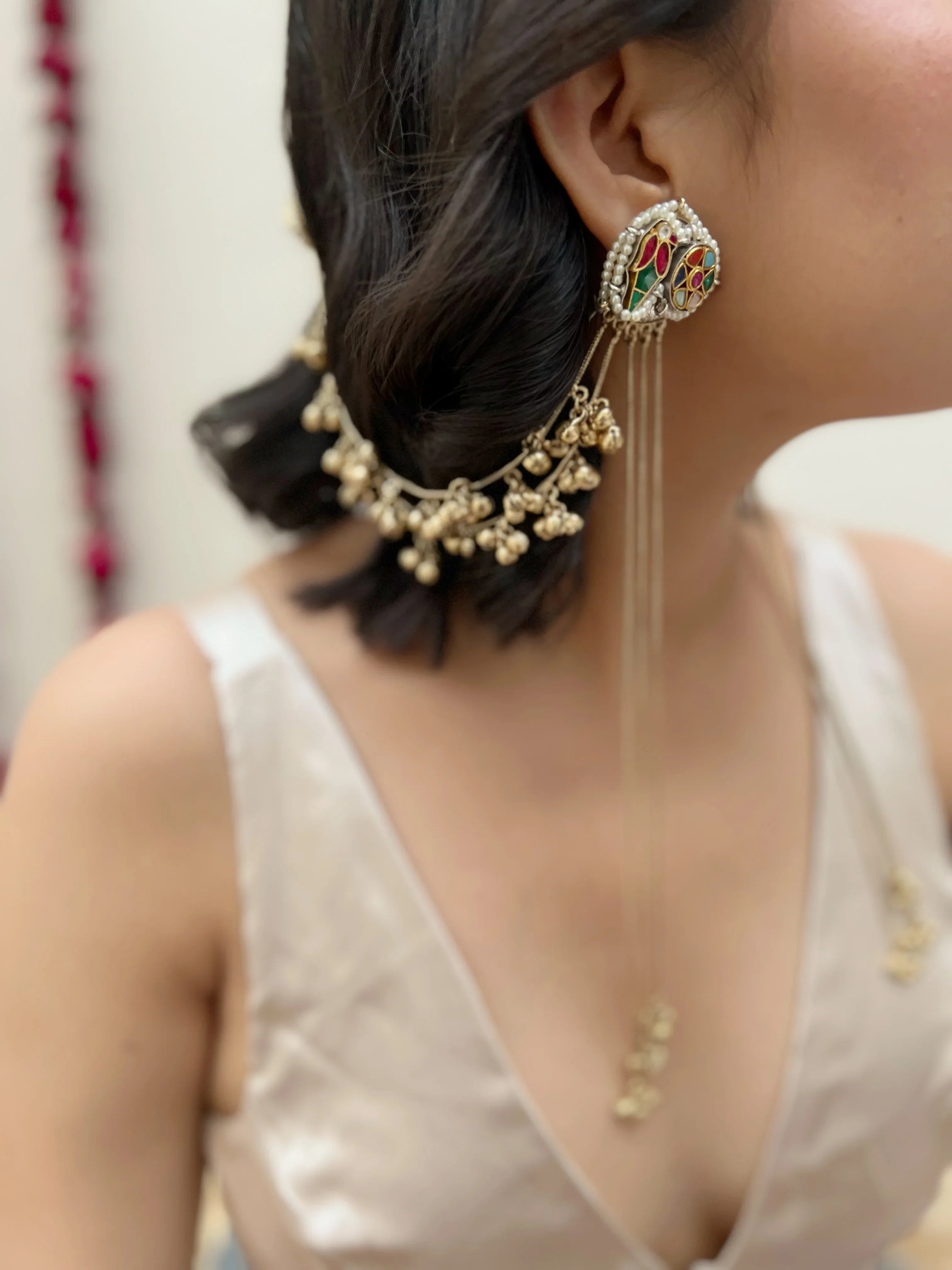 Dilruba Dejhoor Earrings - Jhaanjhariya