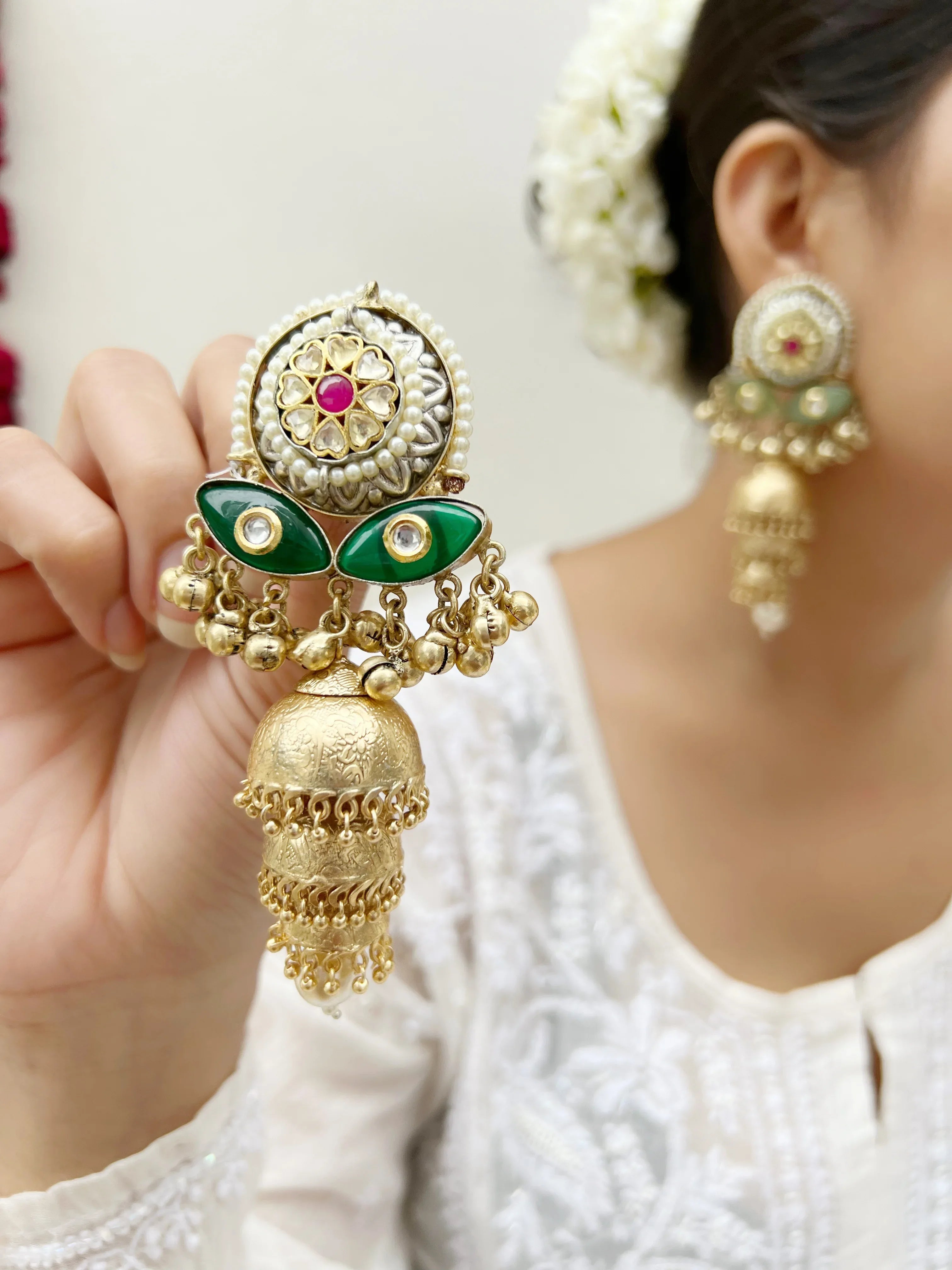 Dhara Layerd Jhumka - Jhaanjhariya