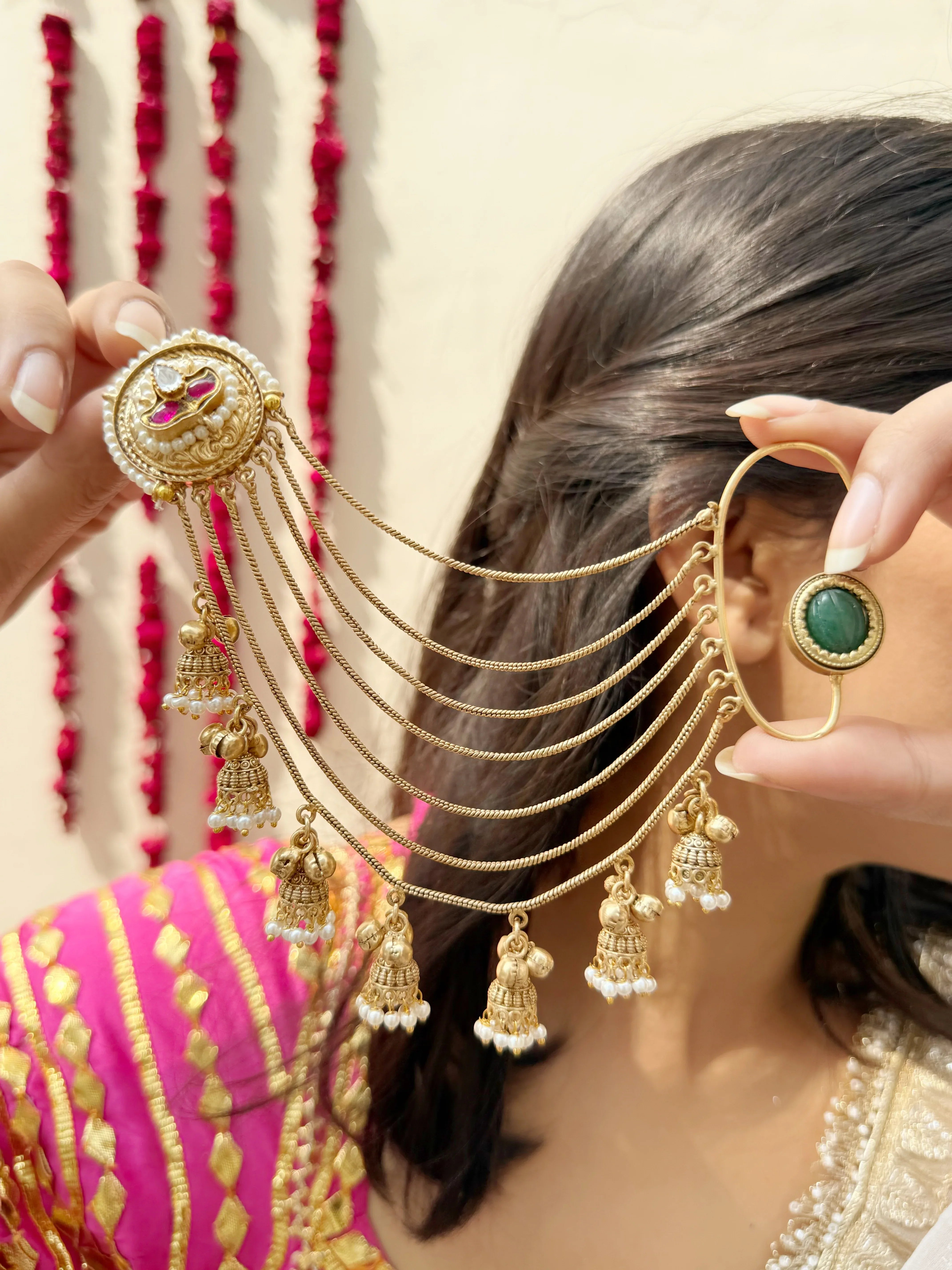 Khwaab Earcuffs With Kaanchain - Jhaanjhariya