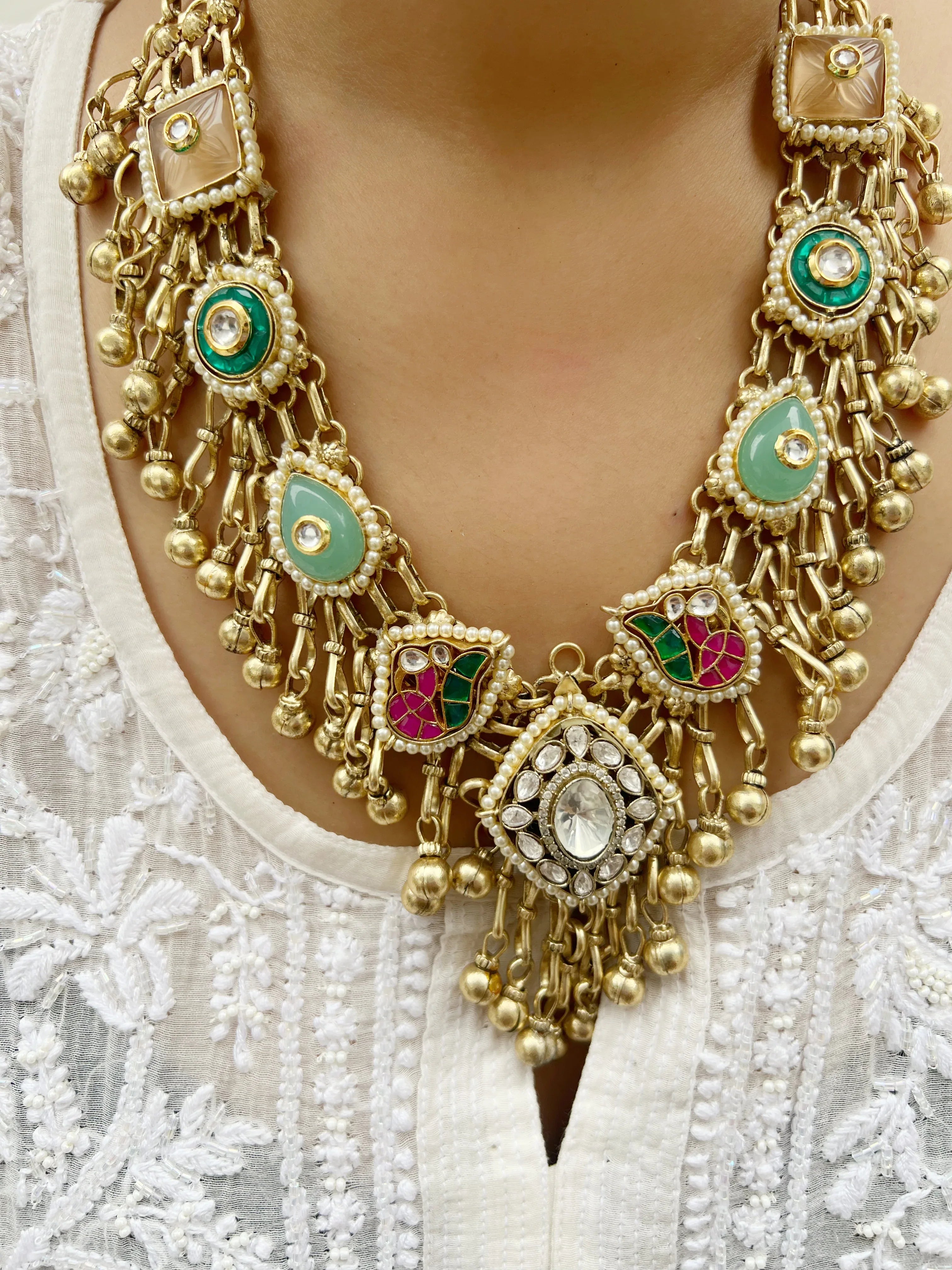 Sita Shringar Necklace - Jhaanjhariya