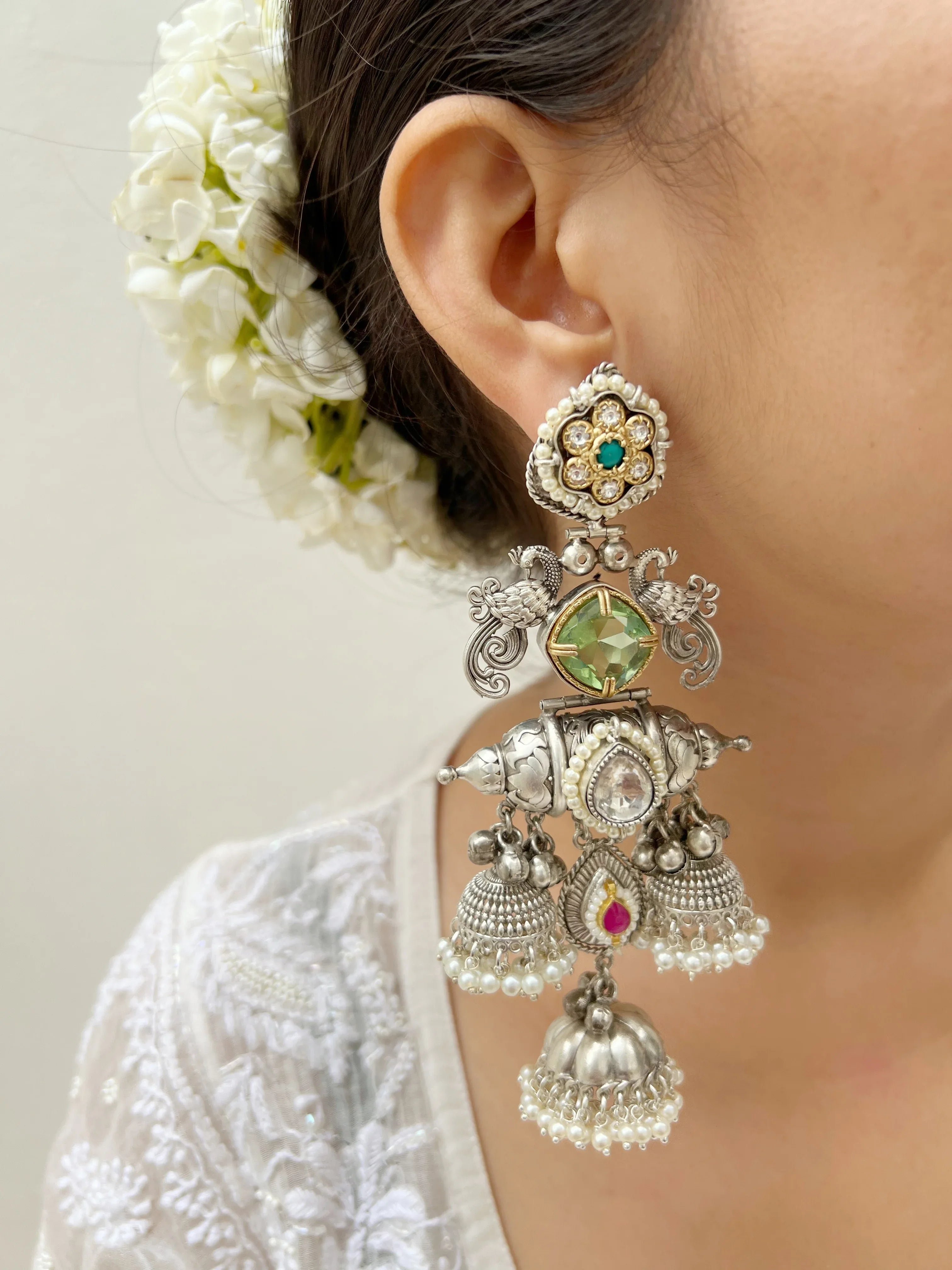 Chaandni Lahar Danglers - Jhaanjhariya