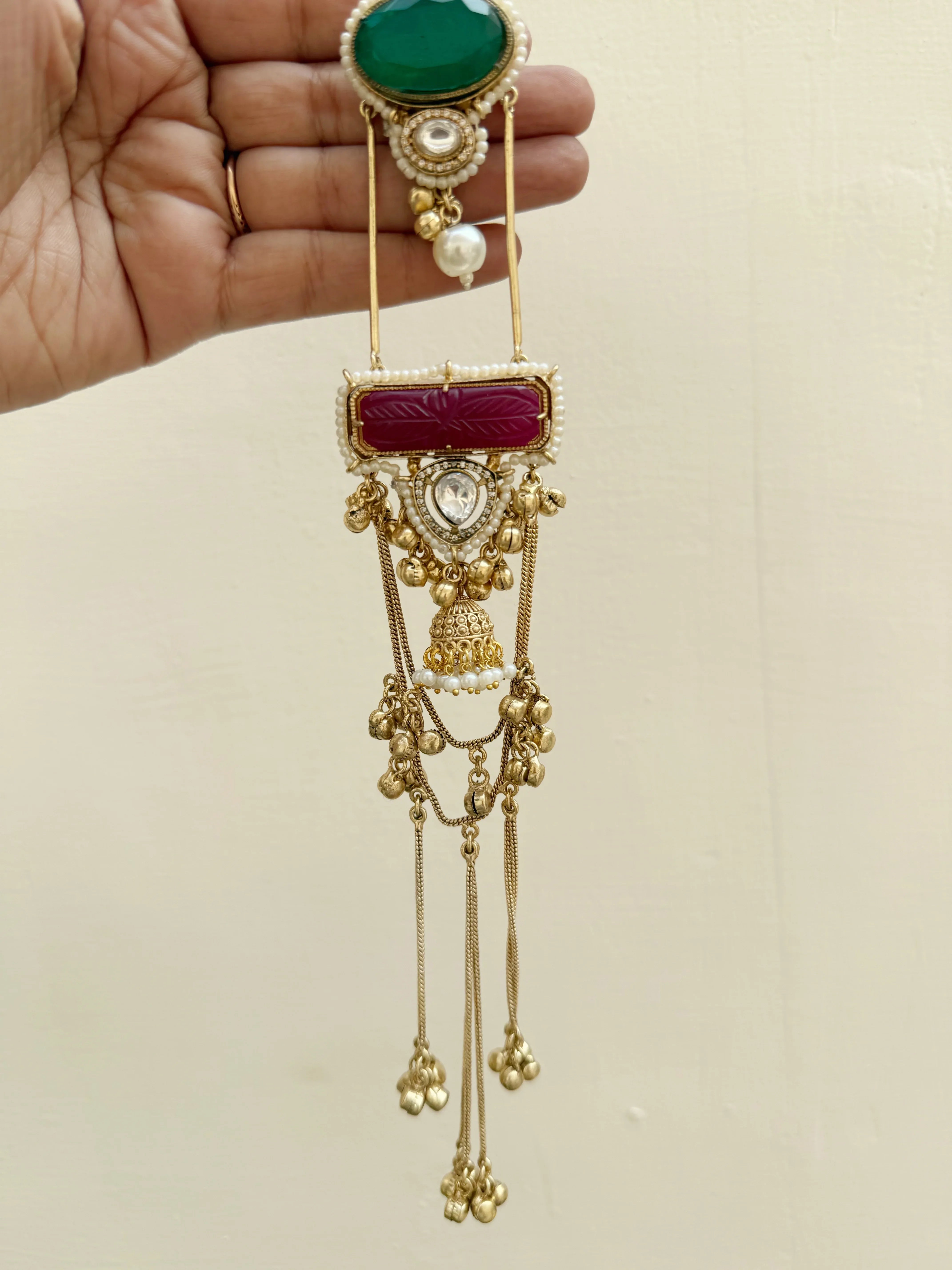 Zehn Kashmiri Earrings - Jhaanjhariya