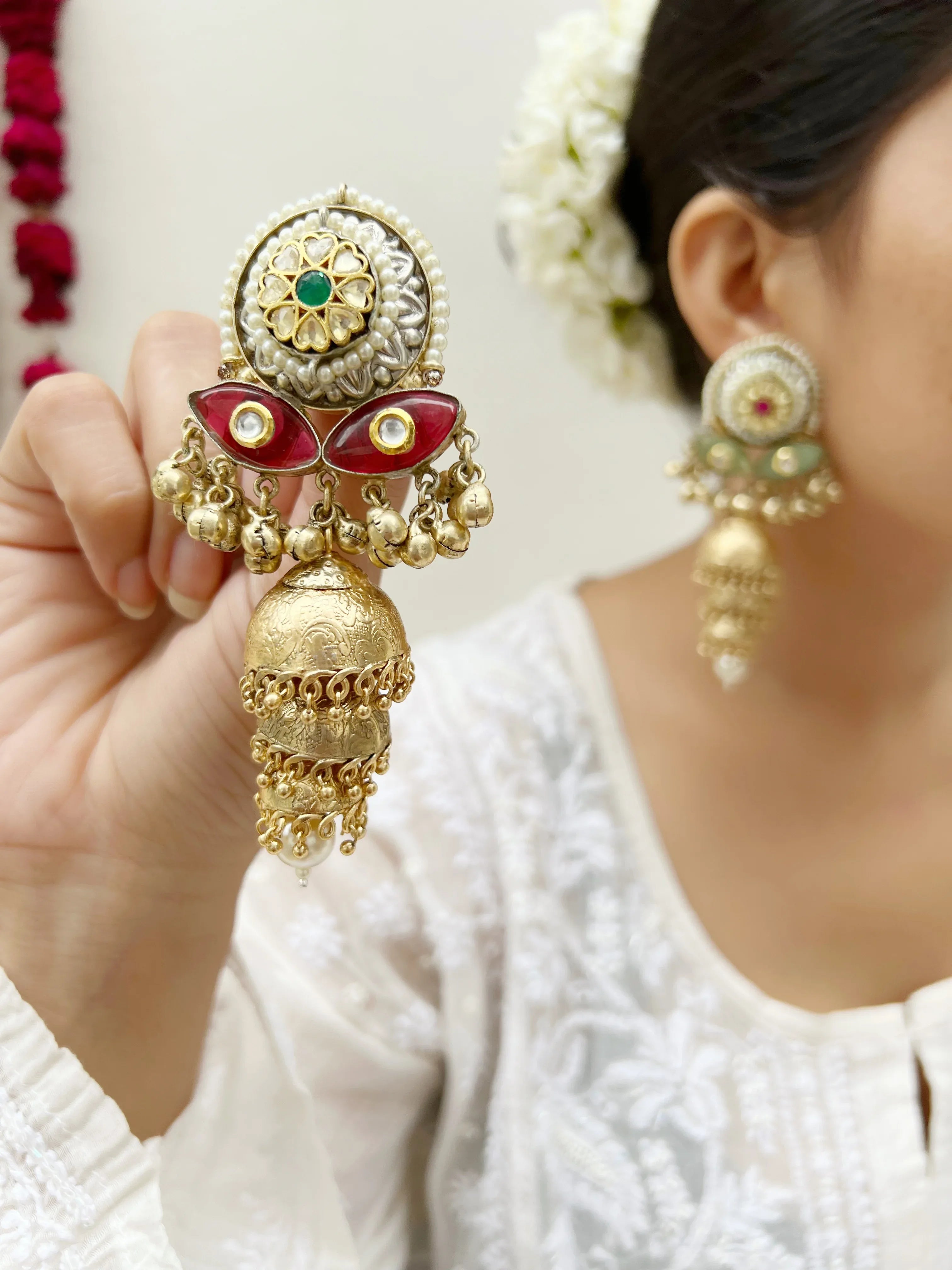 Dhara Layerd Jhumka - Jhaanjhariya