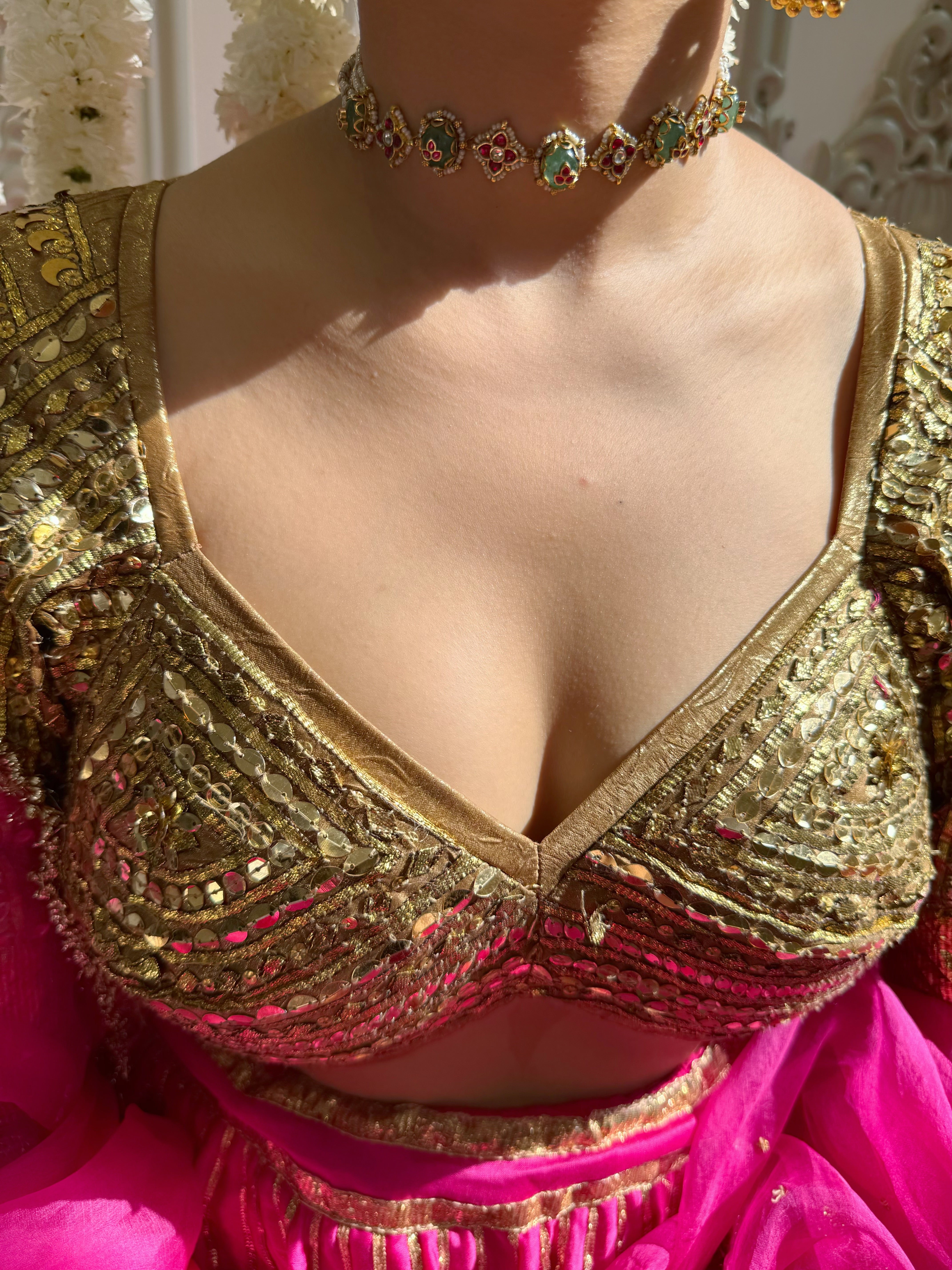 Nooré Hoor Choker Set ( Single Layer )