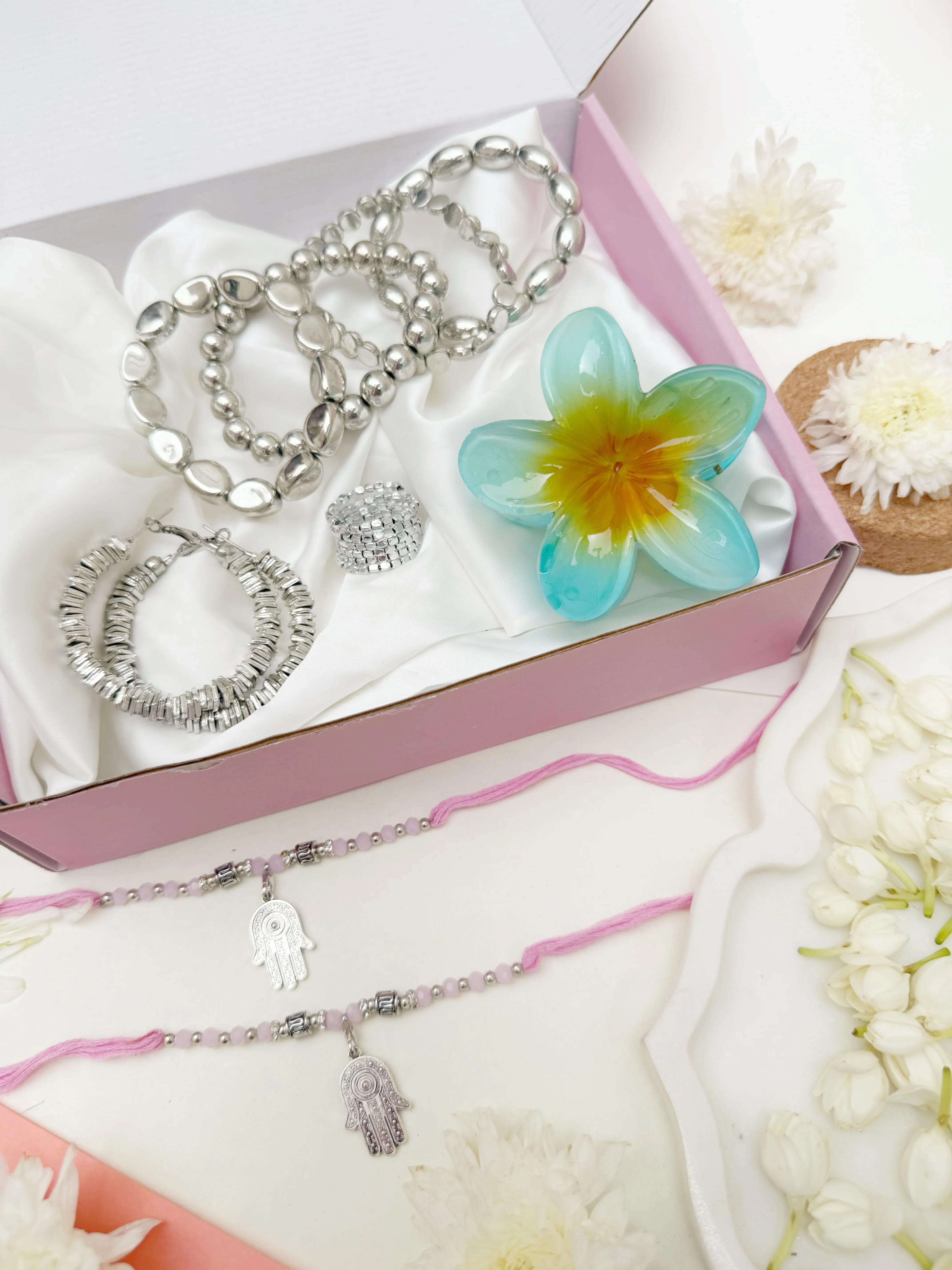 Chunky Dusk Silver Treasure - Jhaanjhariya