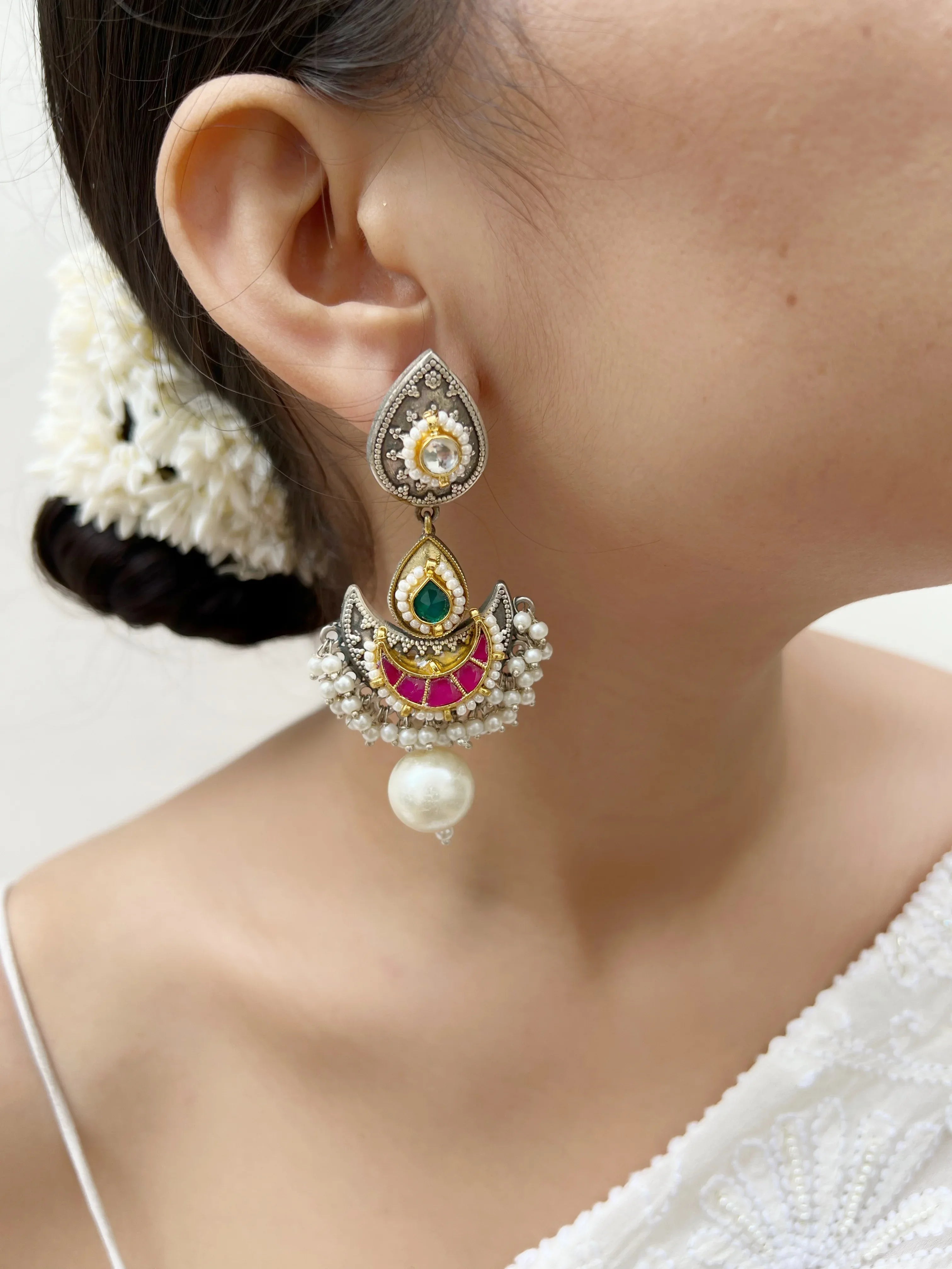 Ehsaas Fusion Danglers - Jhaanjhariya