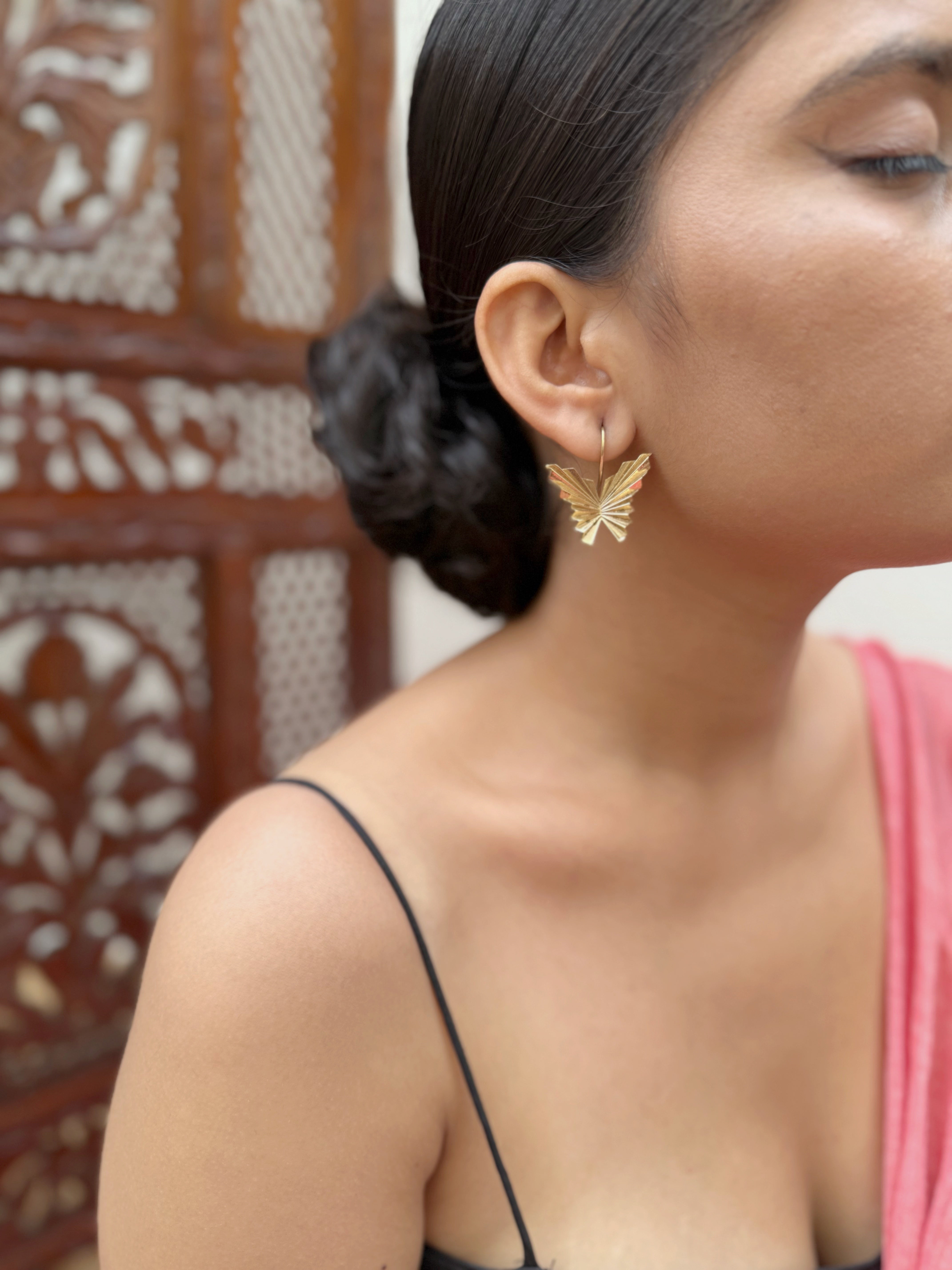 Sona ButterFly Hook Earring