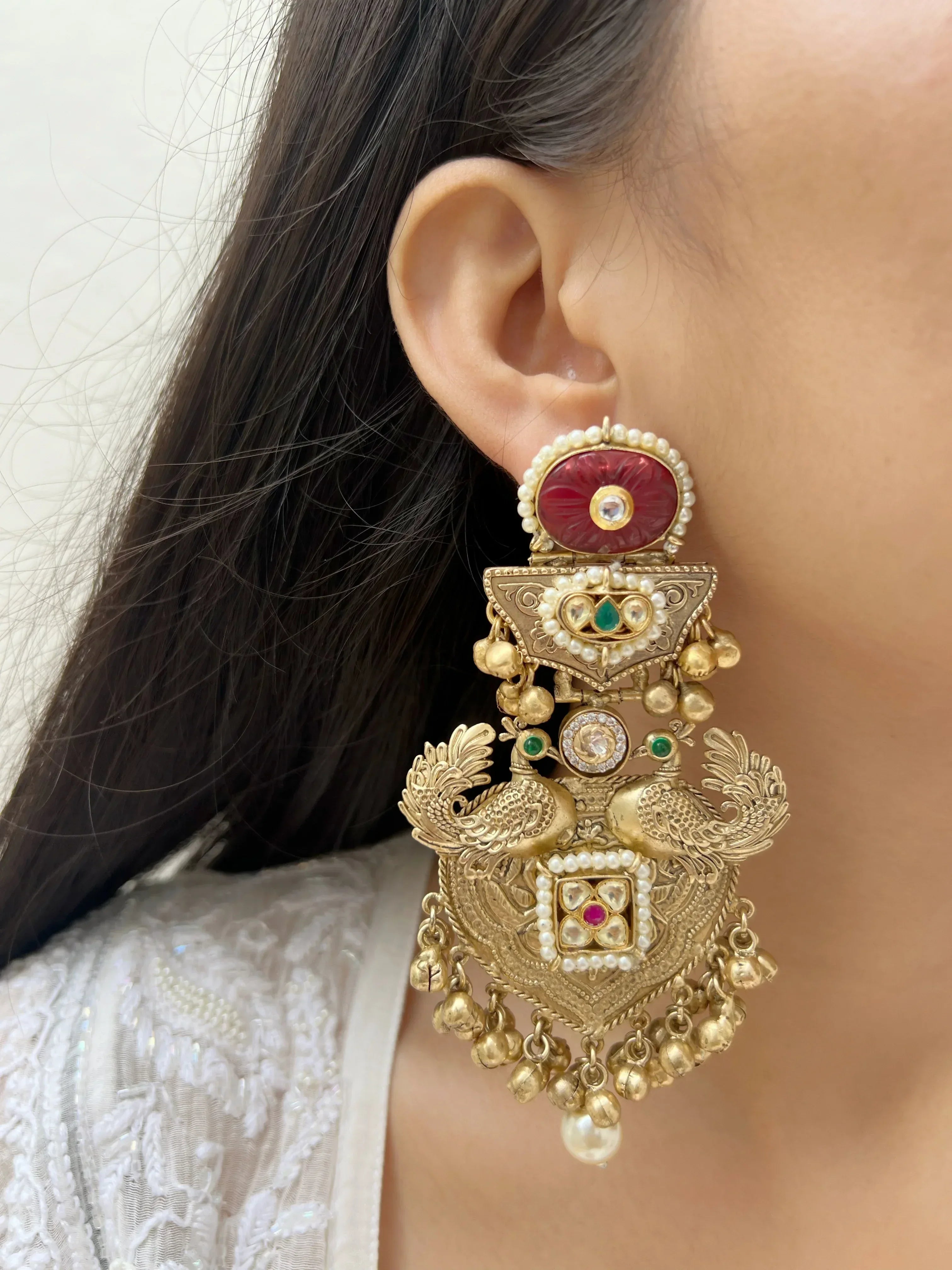 Gulnaar mayur Danglers - Jhaanjhariya