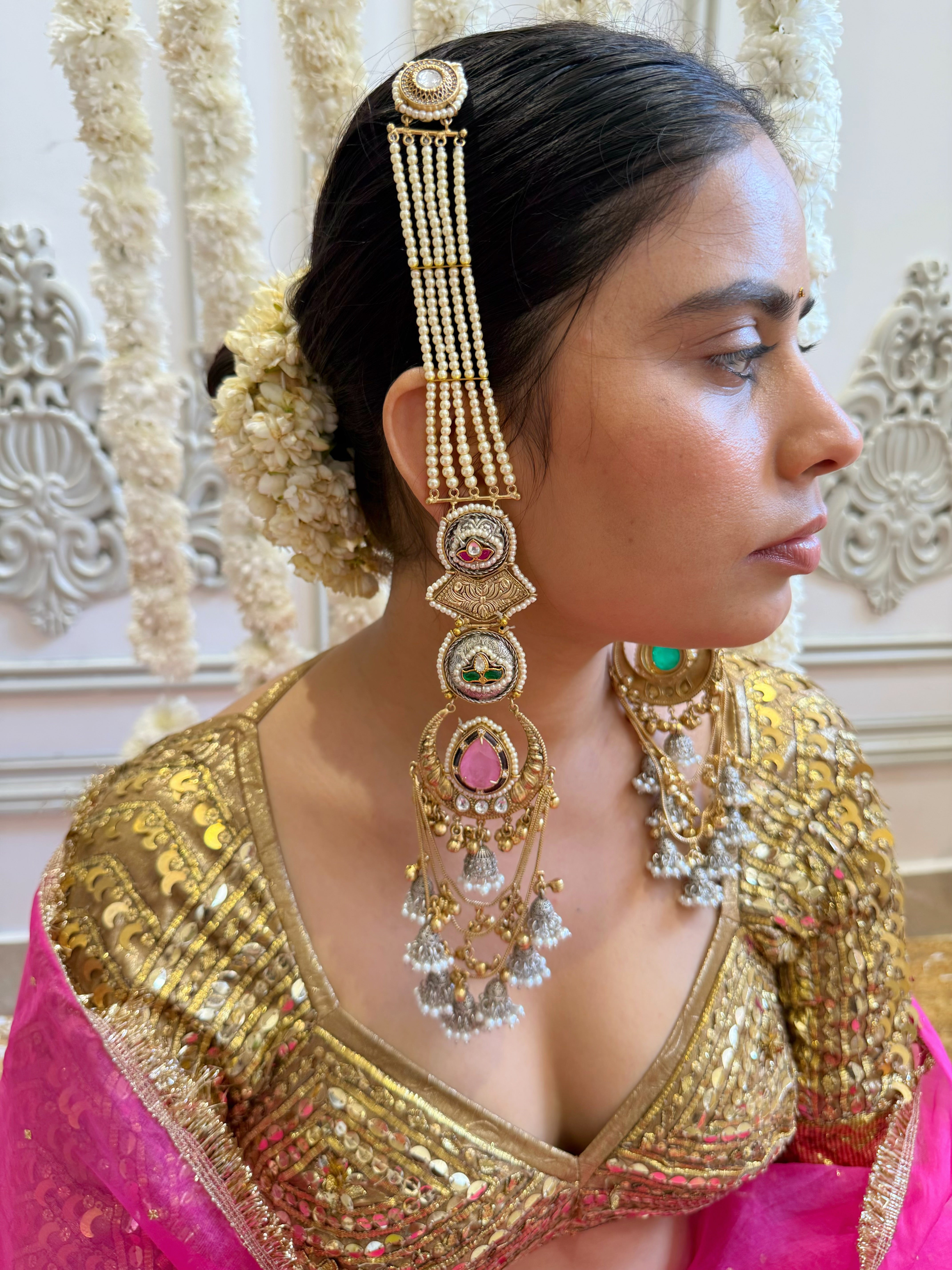 Ishq-Ana Shehzadi Pearl Sahara Earrings