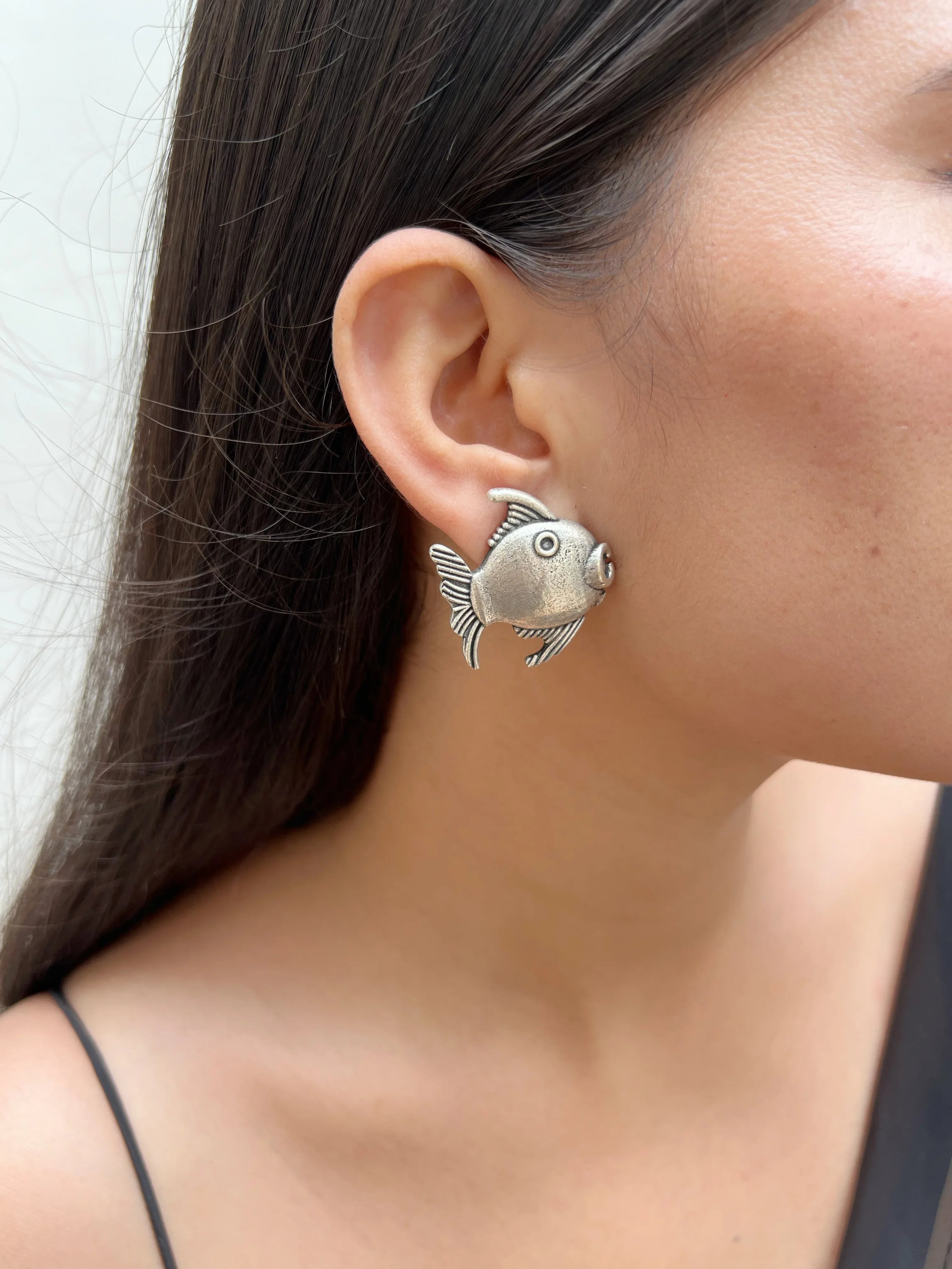 Nemo Fish Studs - Jhaanjhariya