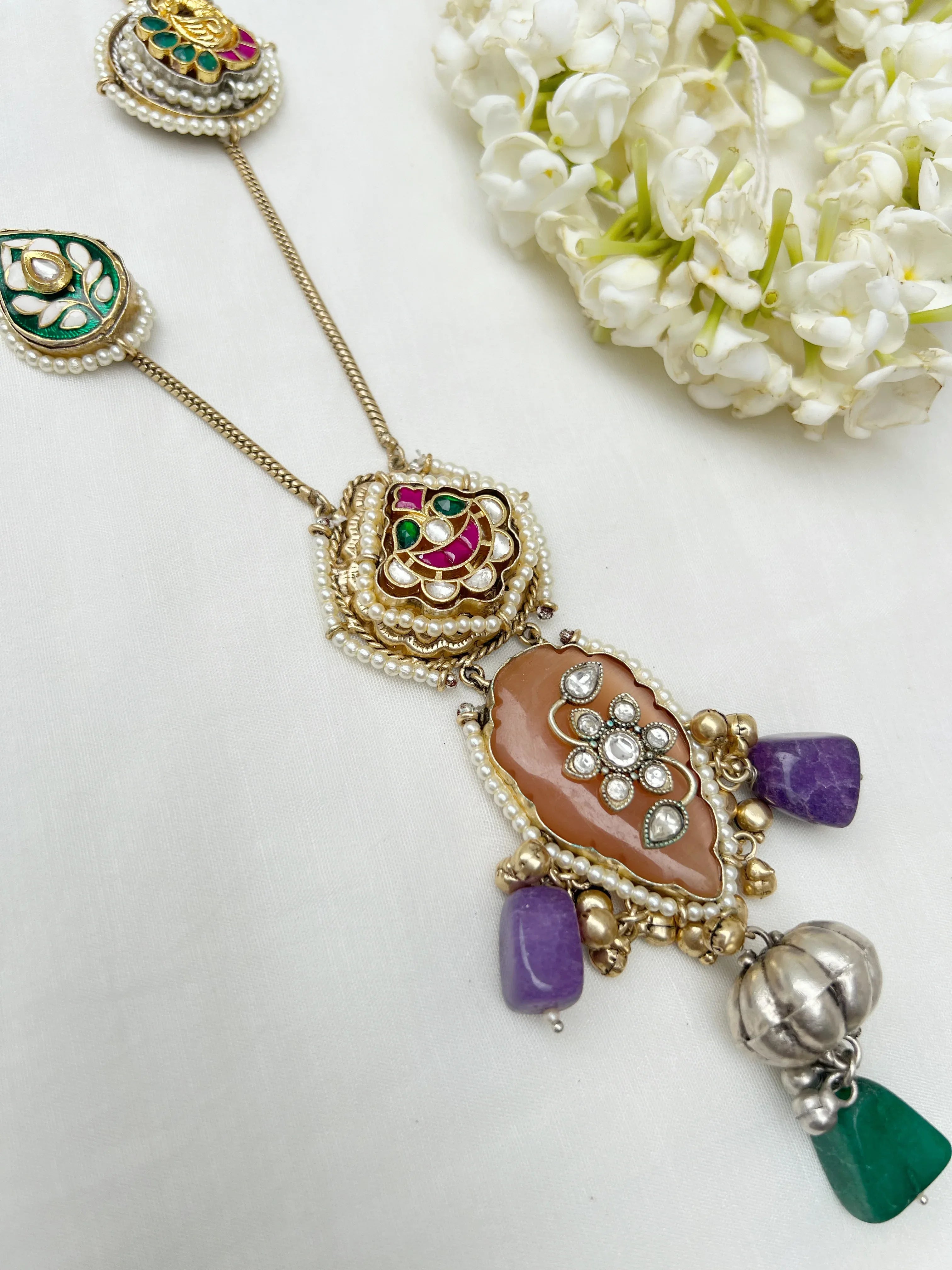 Aarzoo Pendant Necklace - Jhaanjhariya
