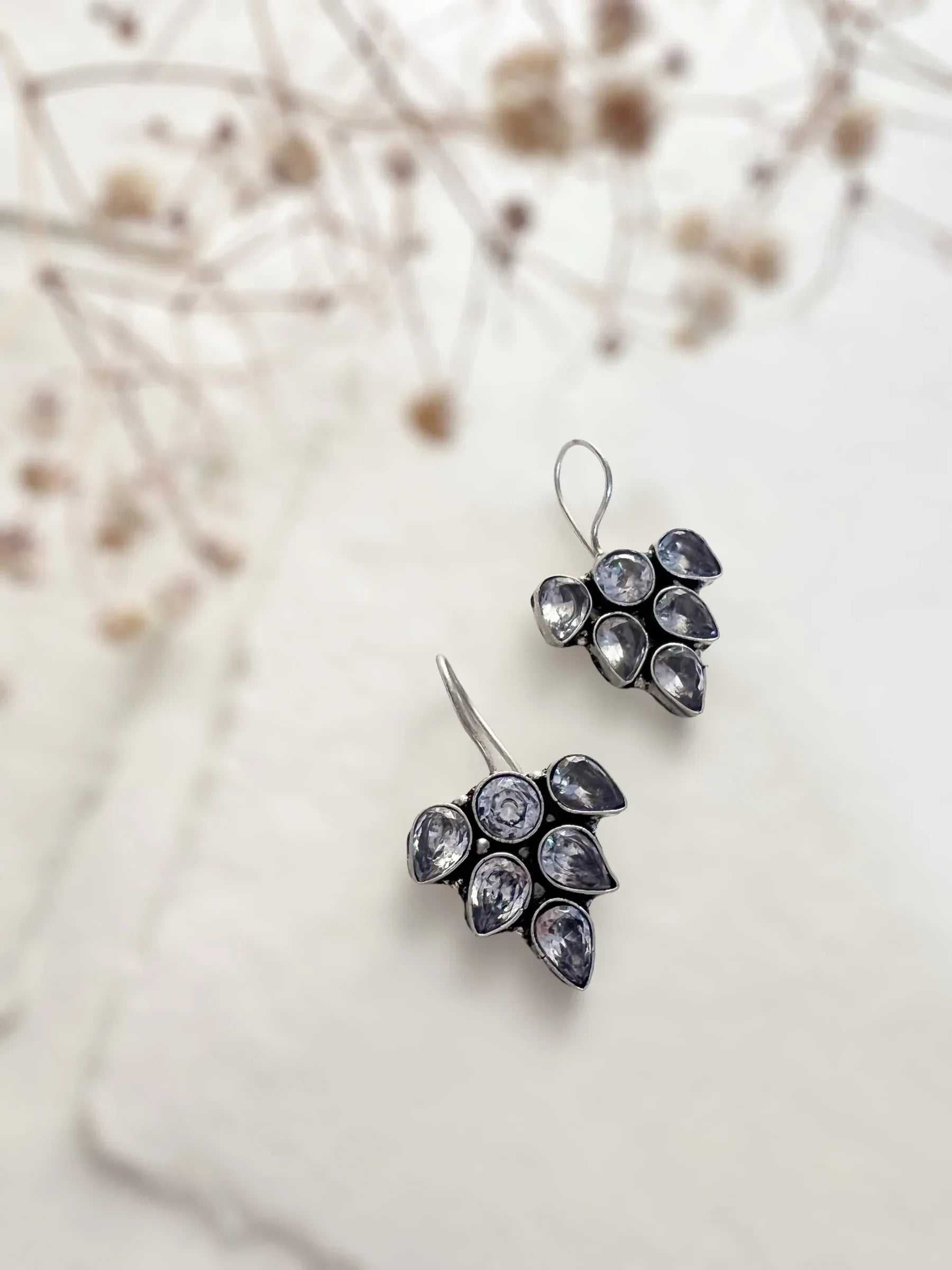 Grape Hook Earrings - Jhaanjhariya