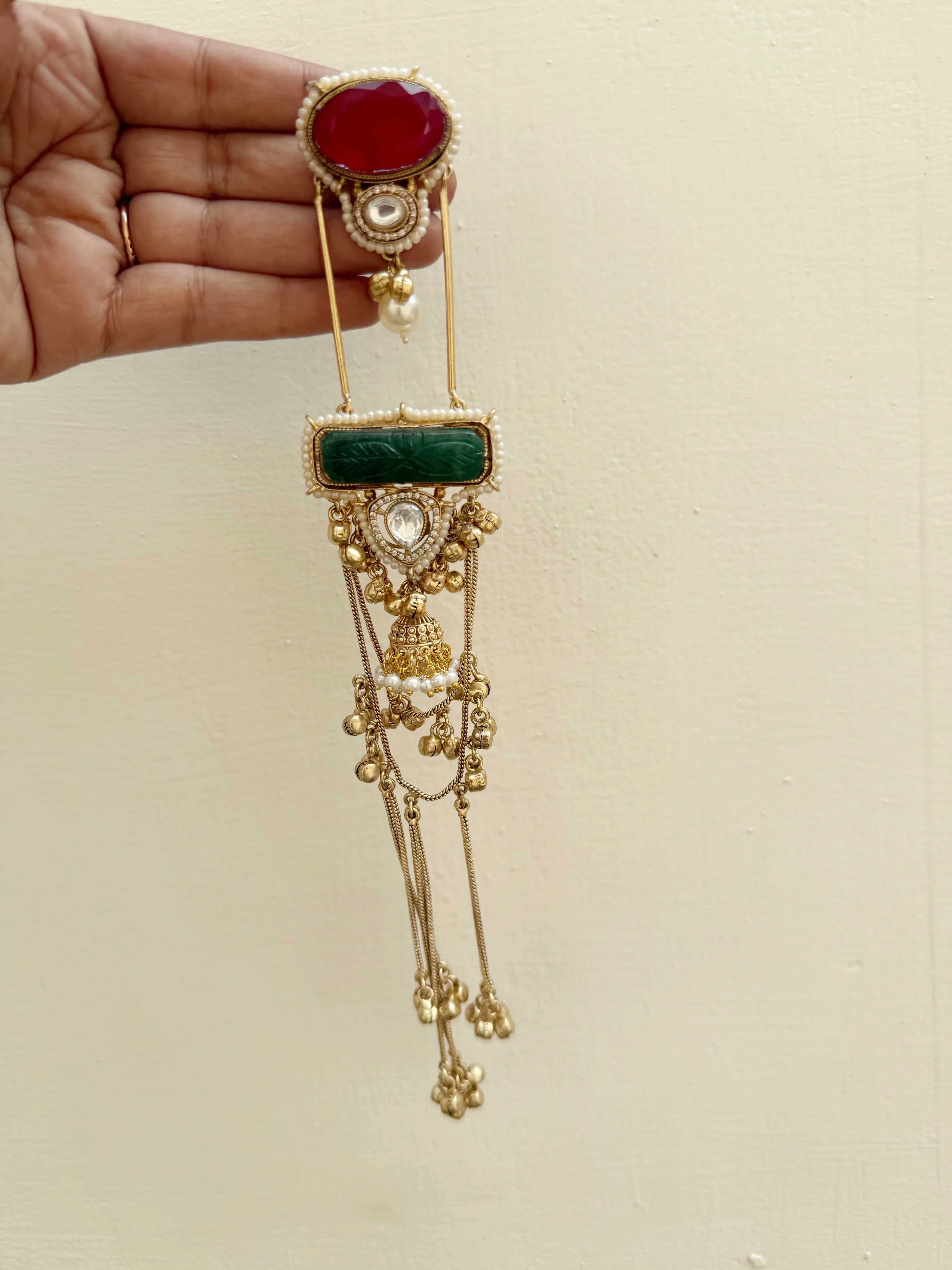 Zehn Kashmiri Earrings - Jhaanjhariya