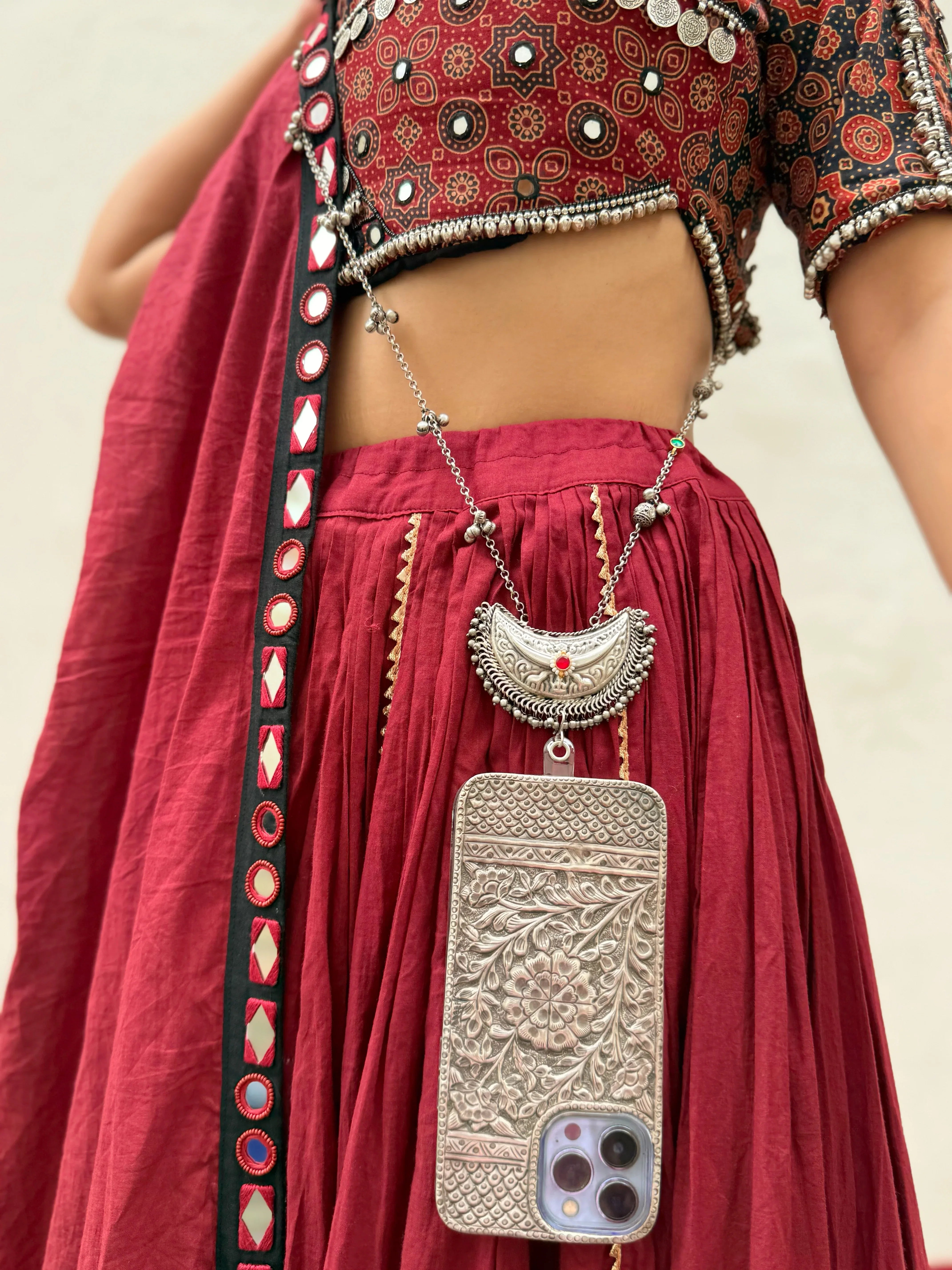 Ghunghroo Chanda Groove Sling Chain - Jhaanjhariya