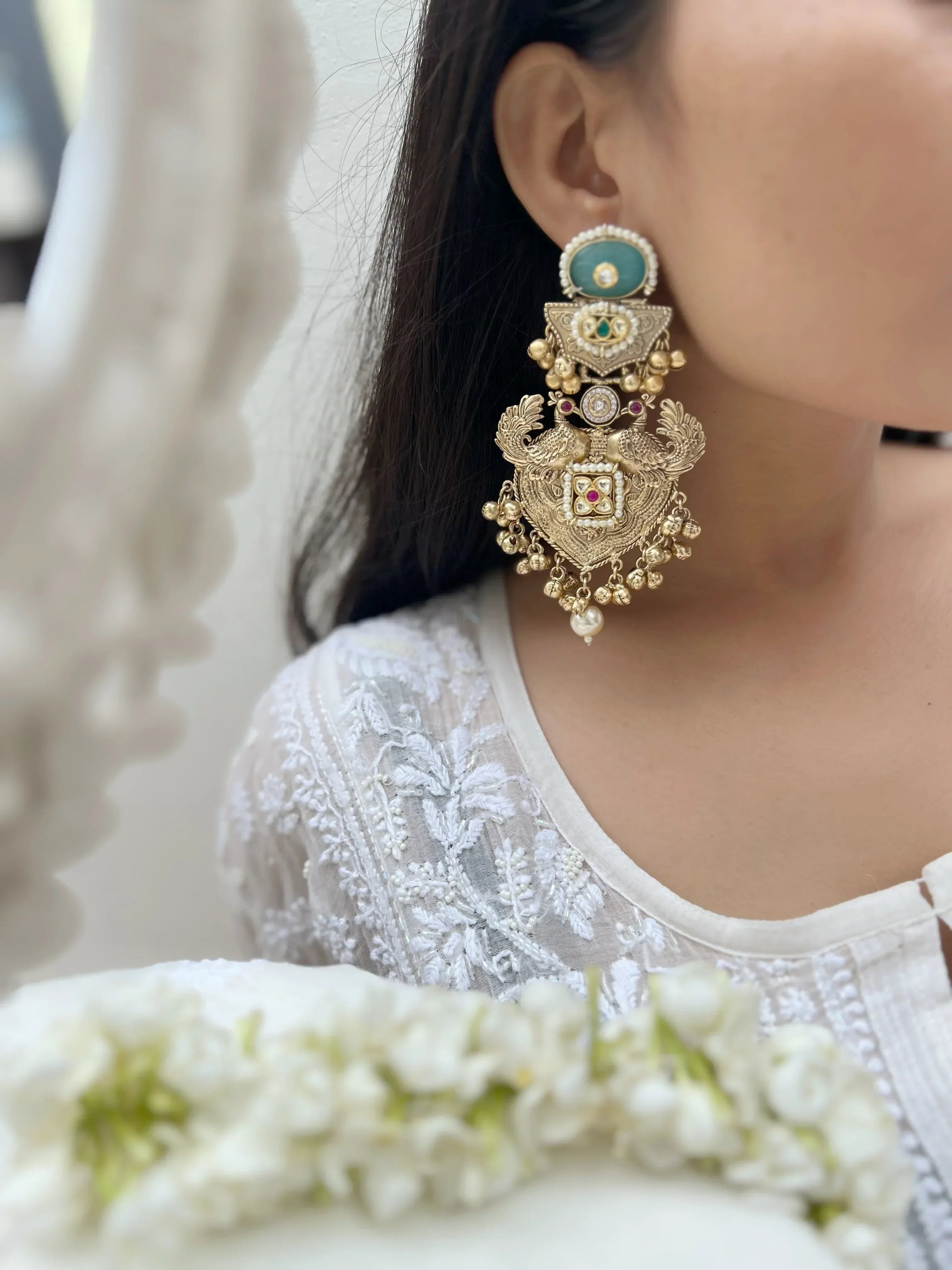 Gulnaar mayur Danglers - Jhaanjhariya