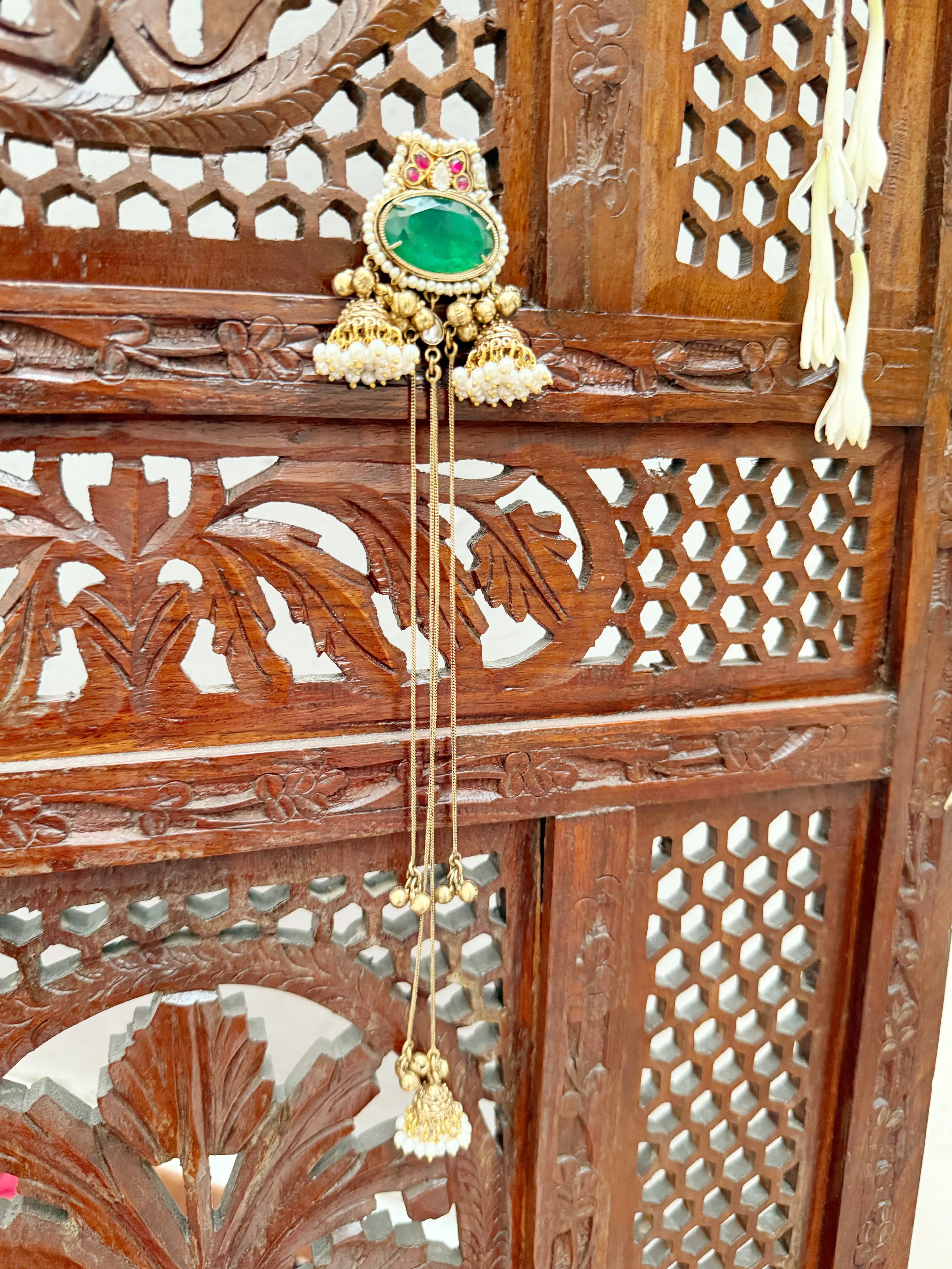 Saibo Kashmiri Earrings - Jhaanjhariya