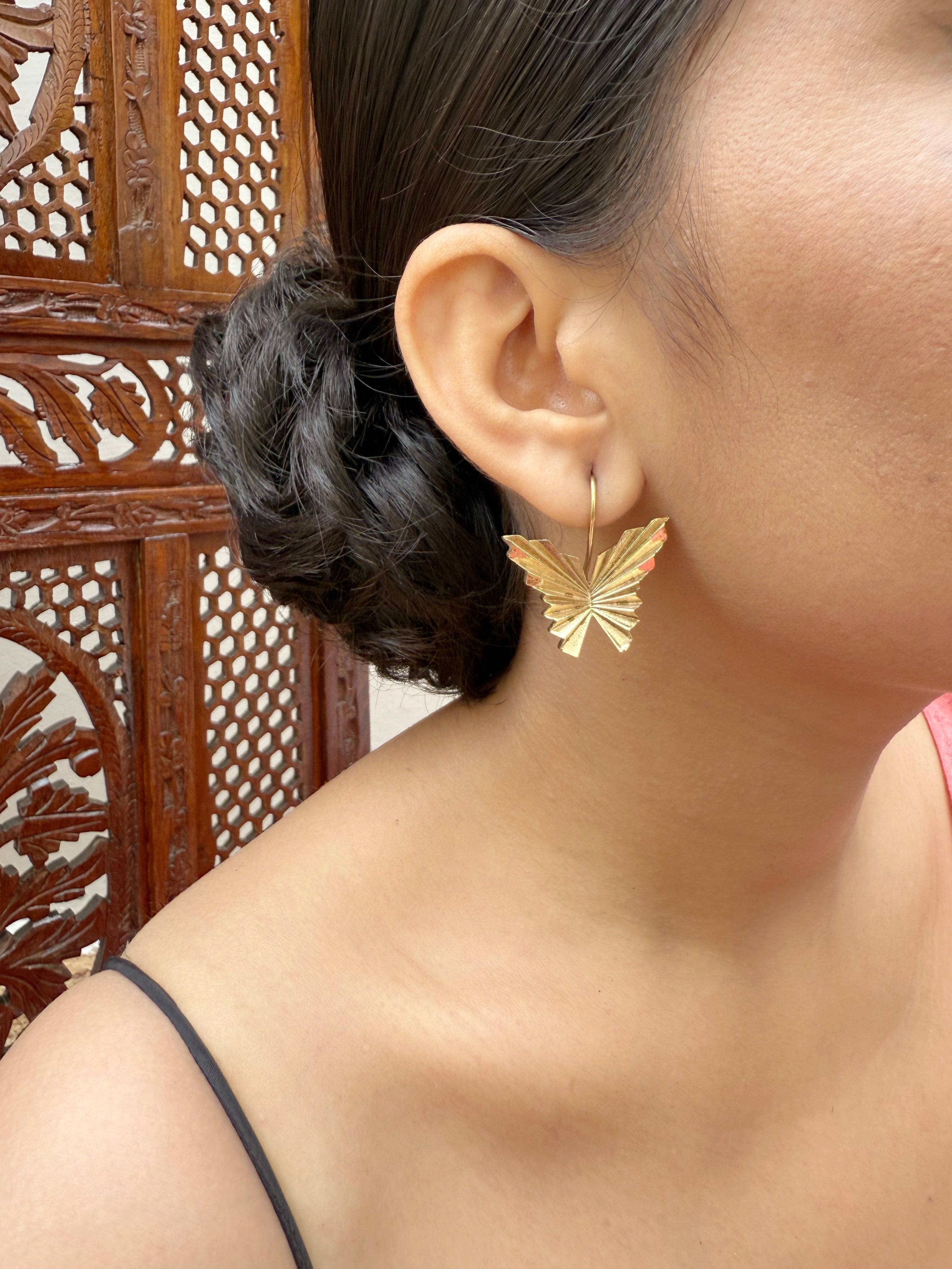 Sona ButterFly Hook Earring