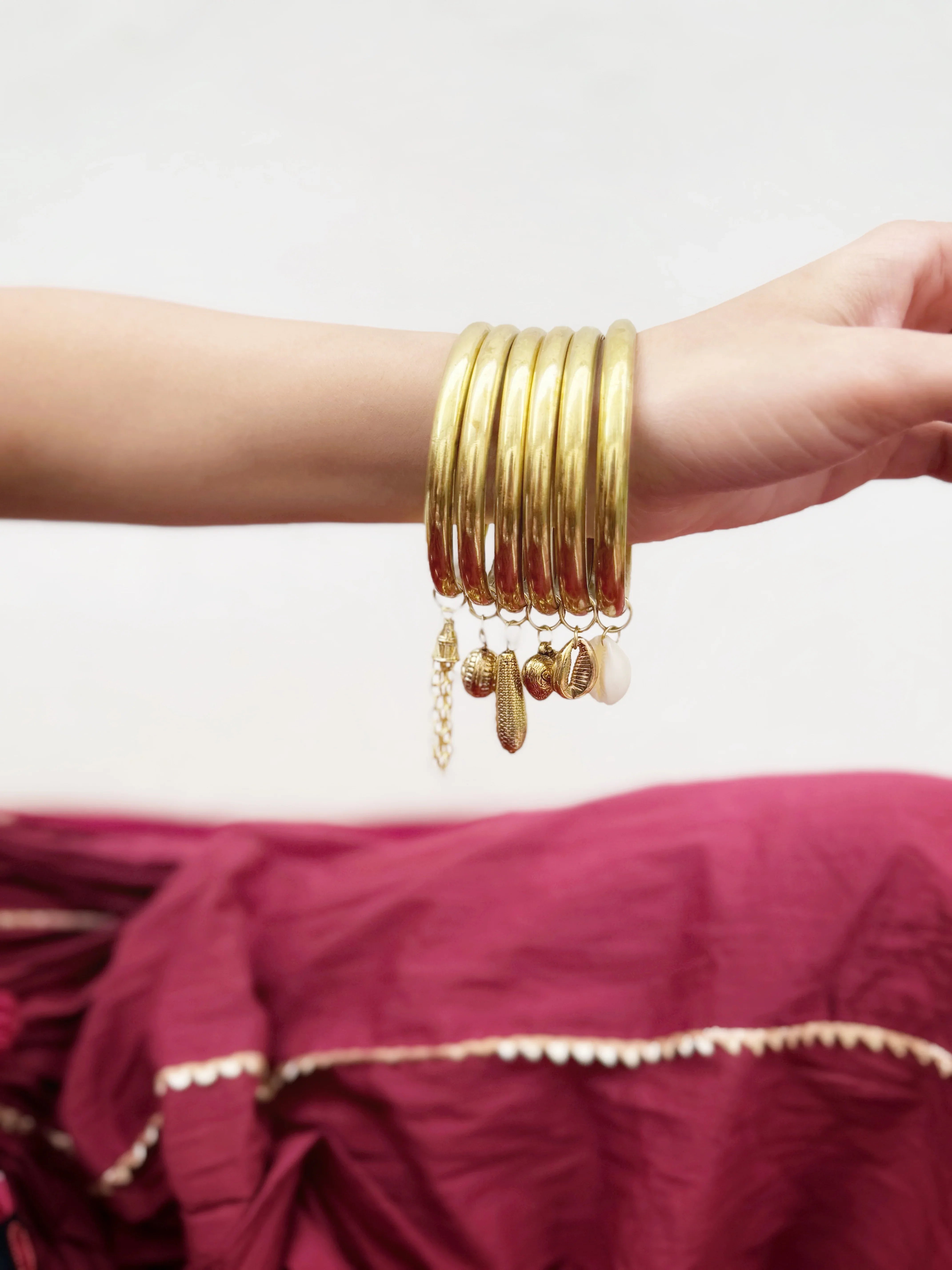 Aurora Charm Bangles - Jhaanjhariya