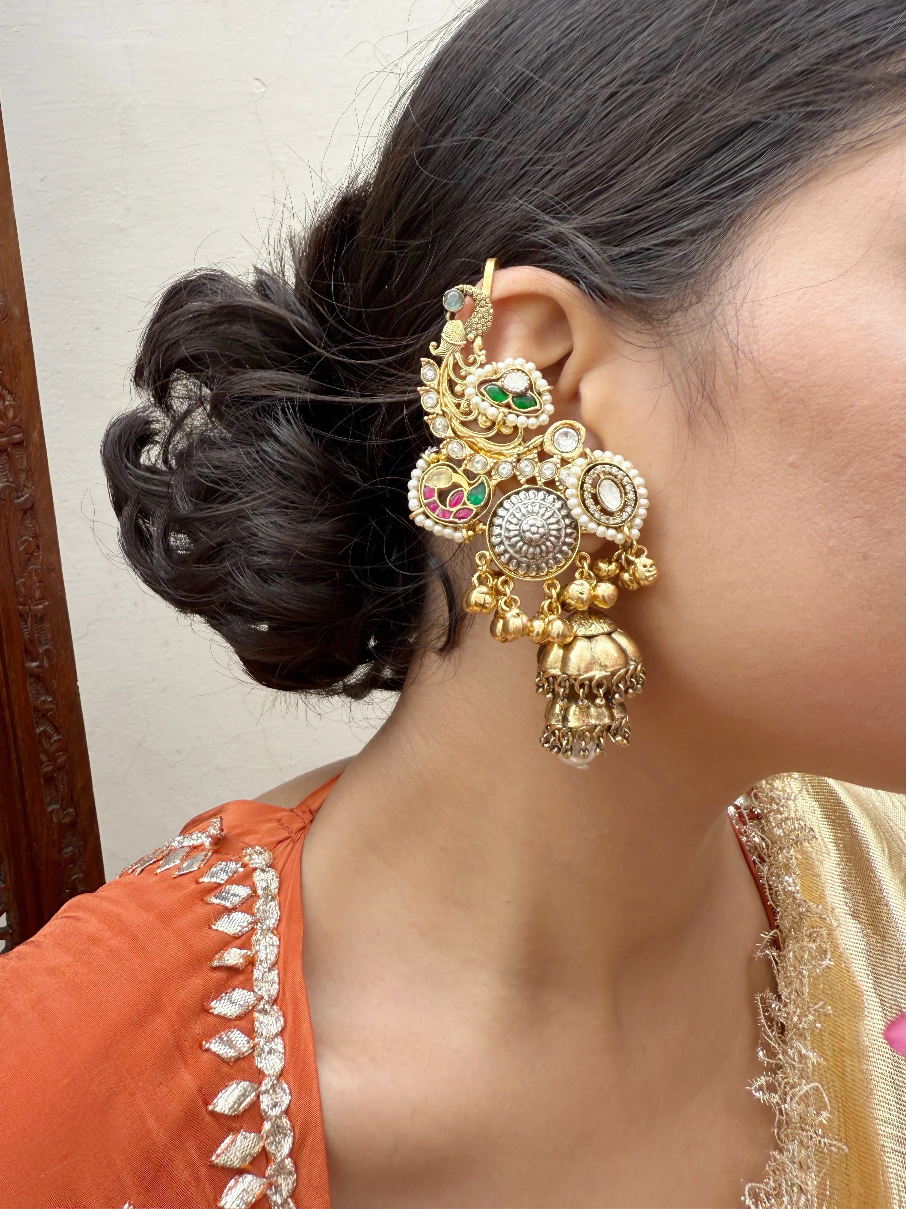 Karnphool Earcuffs - Jhaanjhariya