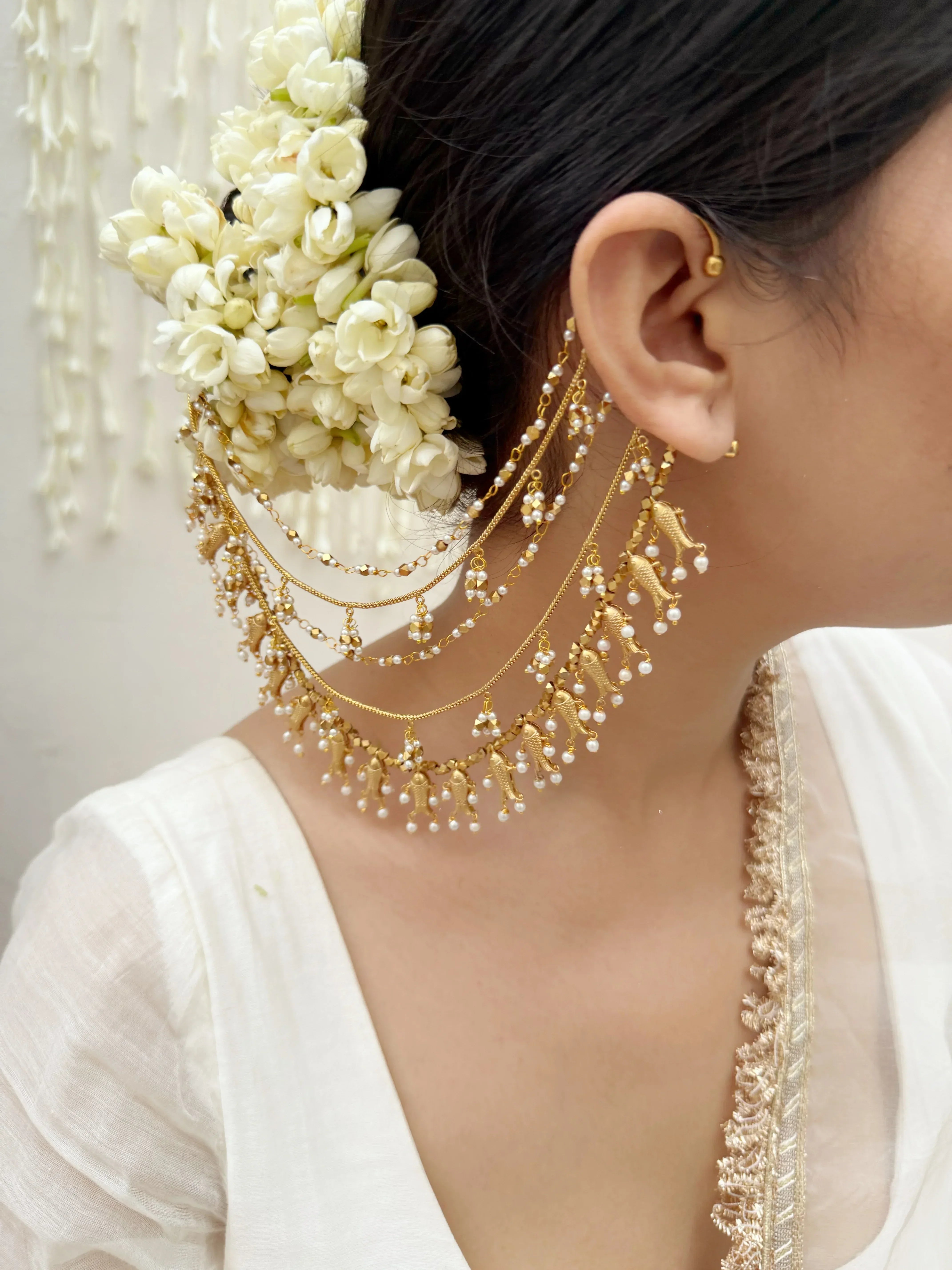 Noorè Chashni Earcuffs Kaanchain - Jhaanjhariya