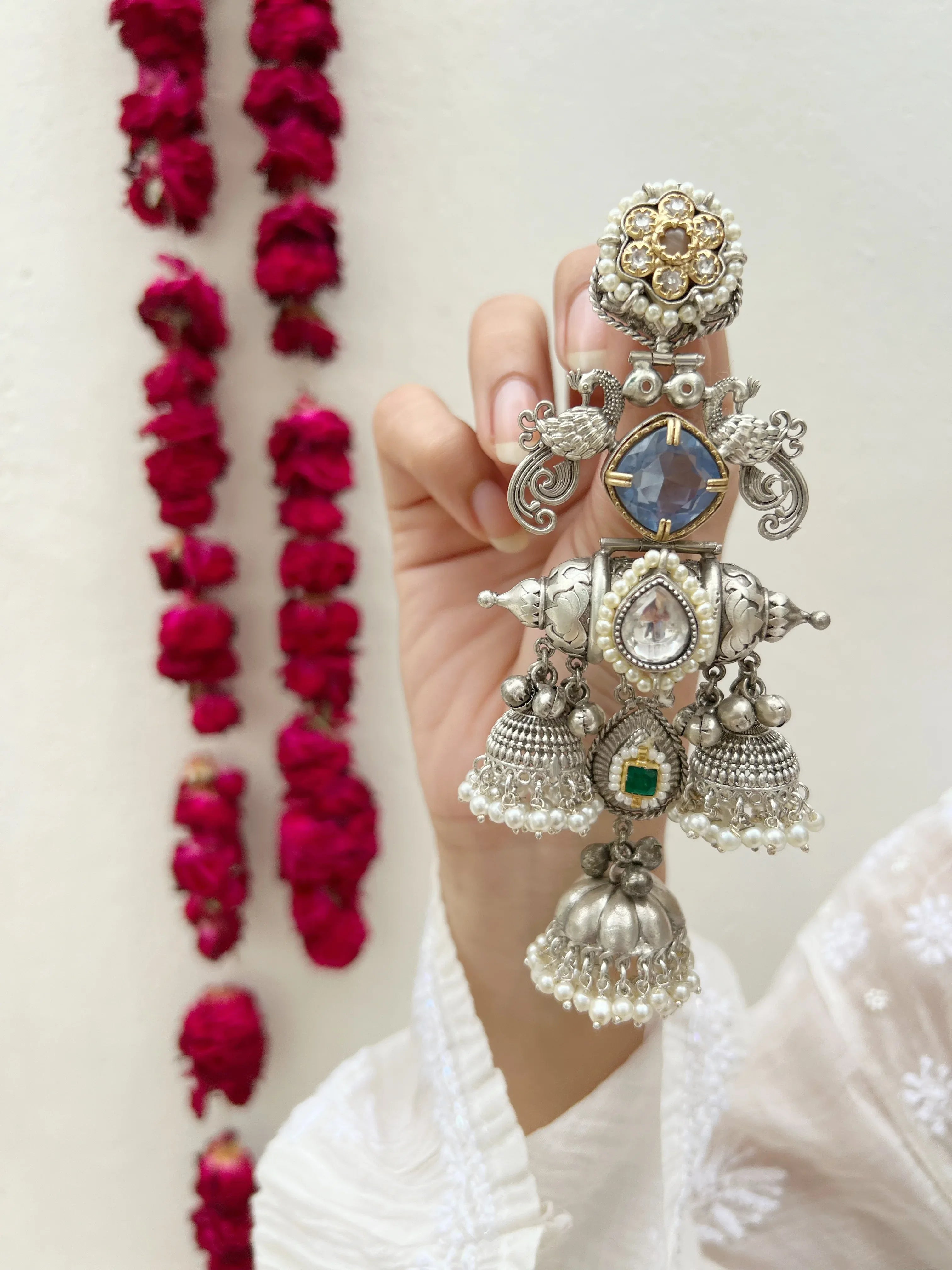 Chaandni Lahar Danglers - Jhaanjhariya