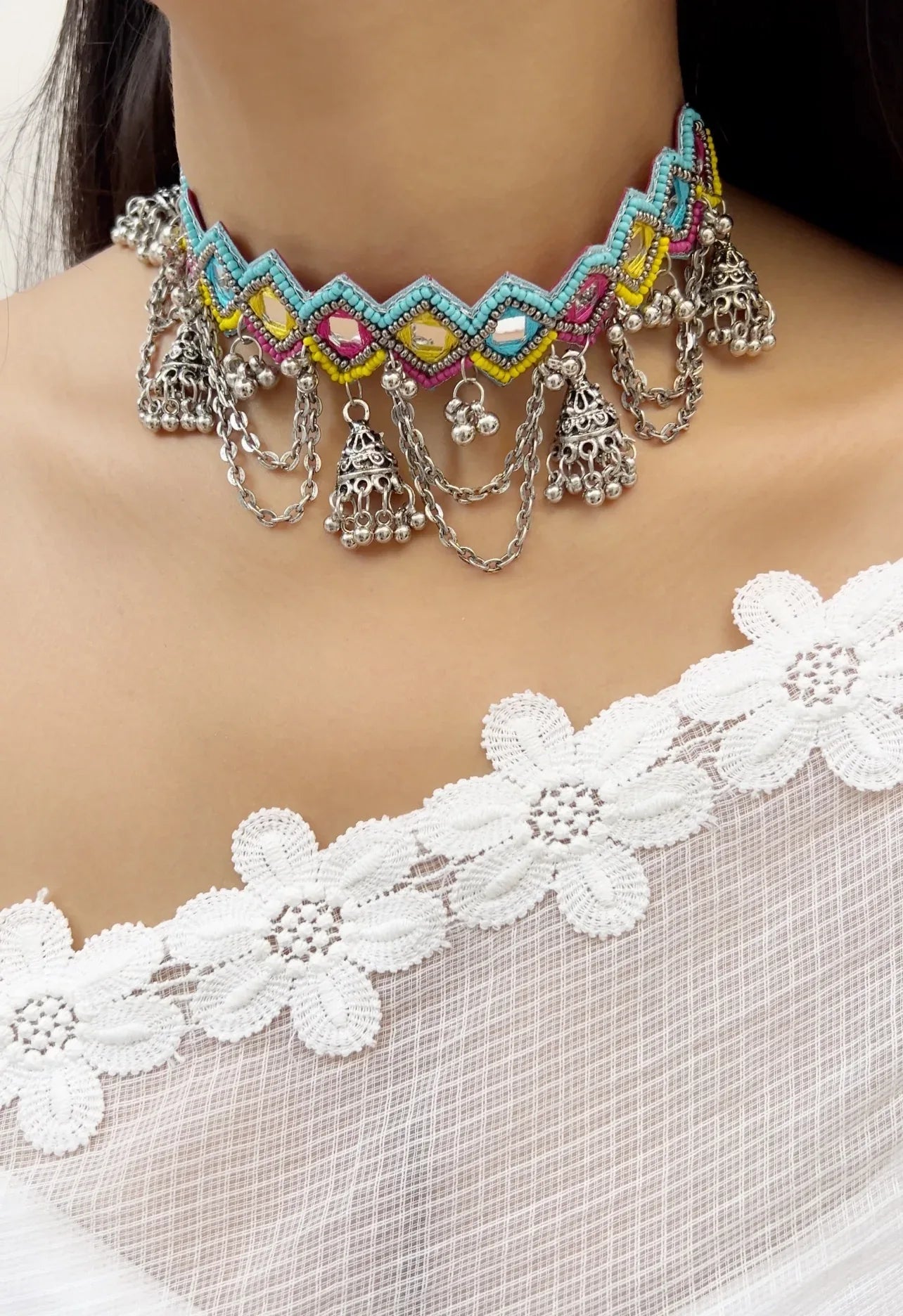 Rangoli Choker - Jhaanjhariya