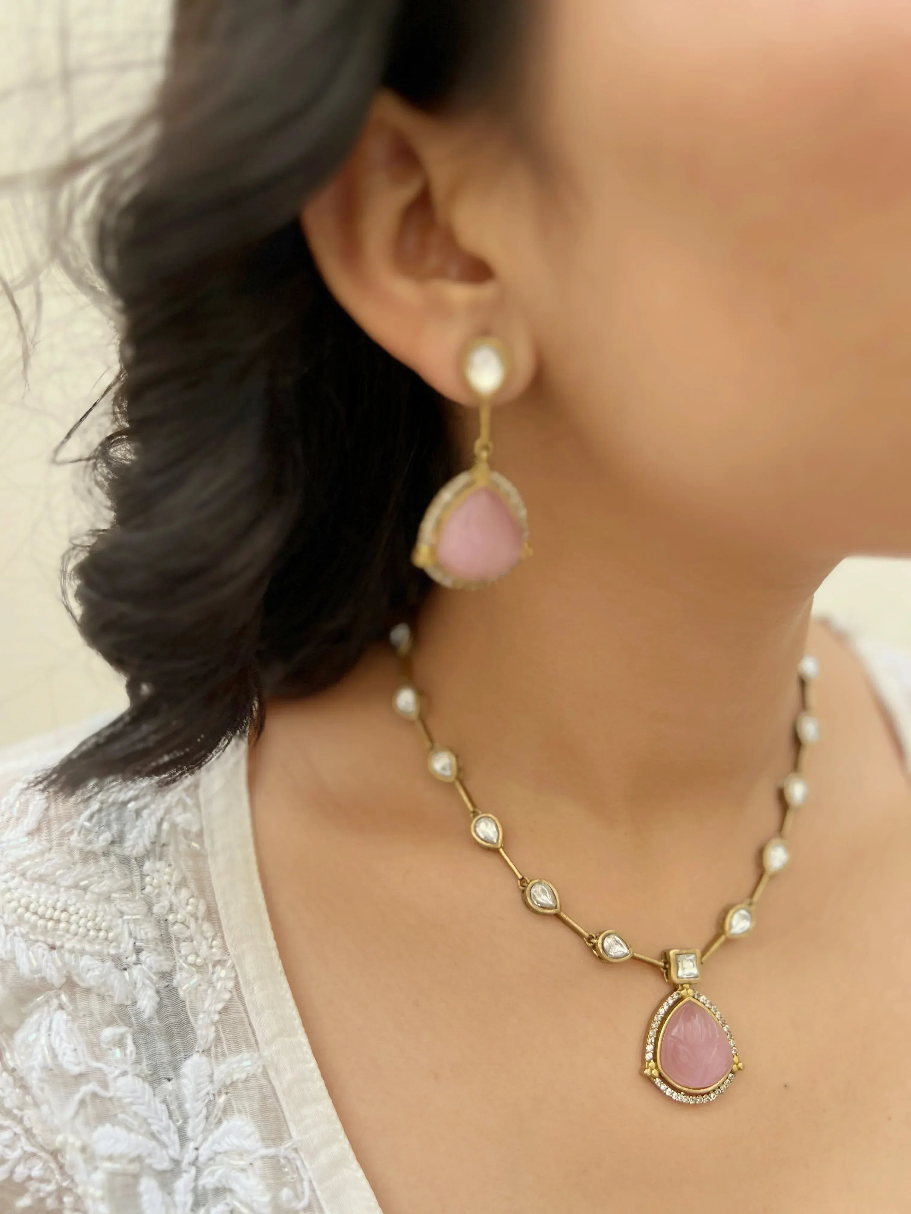 Amara Zari Necklace - Jhaanjhariya